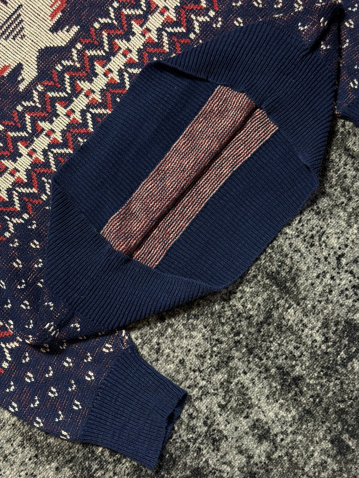 Polo Ralph Lauren vintage Polo Ralph Lauren Aztec Eagle linen sweater 2000s Size US L / EU 52-54 / 3 - 8 Thumbnail