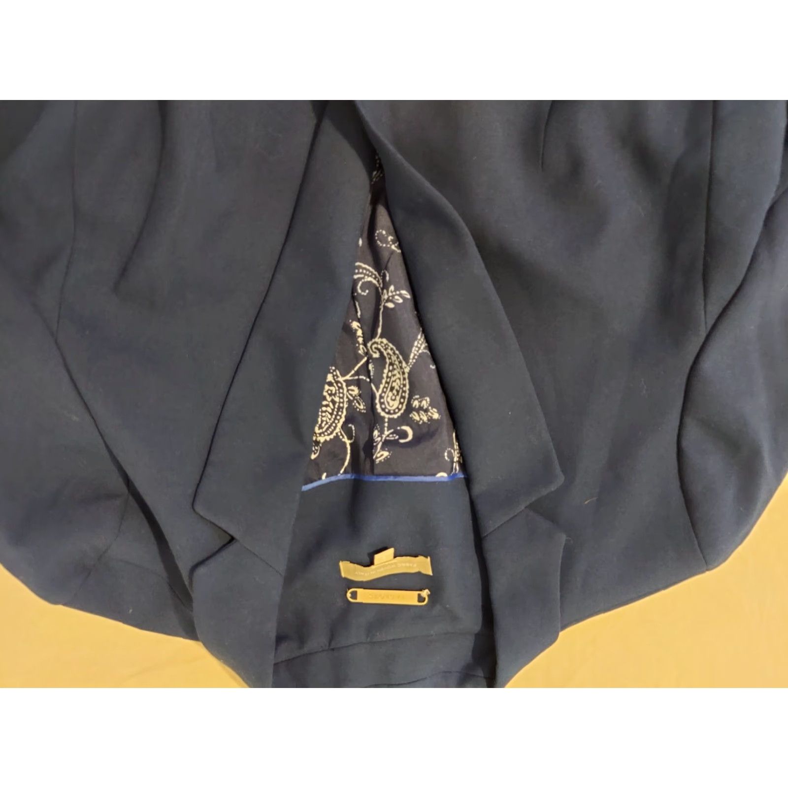 Talbots Womens Talbots Jacket Blazer 8 Blue Shirt? Size M / US 6-8 / IT 42-44 - 2 Thumbnail