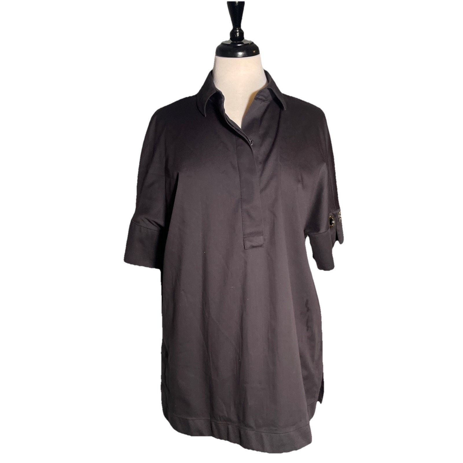 Chicos Chico’s Black Blouse Size 1/ US 8 Size M / US 6-8 / IT 42-44 - 1 Thumbnail