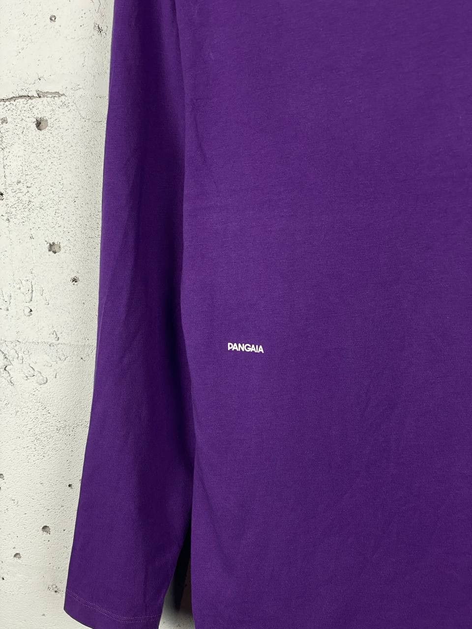 Pangaia Pangaia Organic Cotton Logo L/S T-Shirt Violet Size US L / EU 52-54 / 3 - 11 Thumbnail