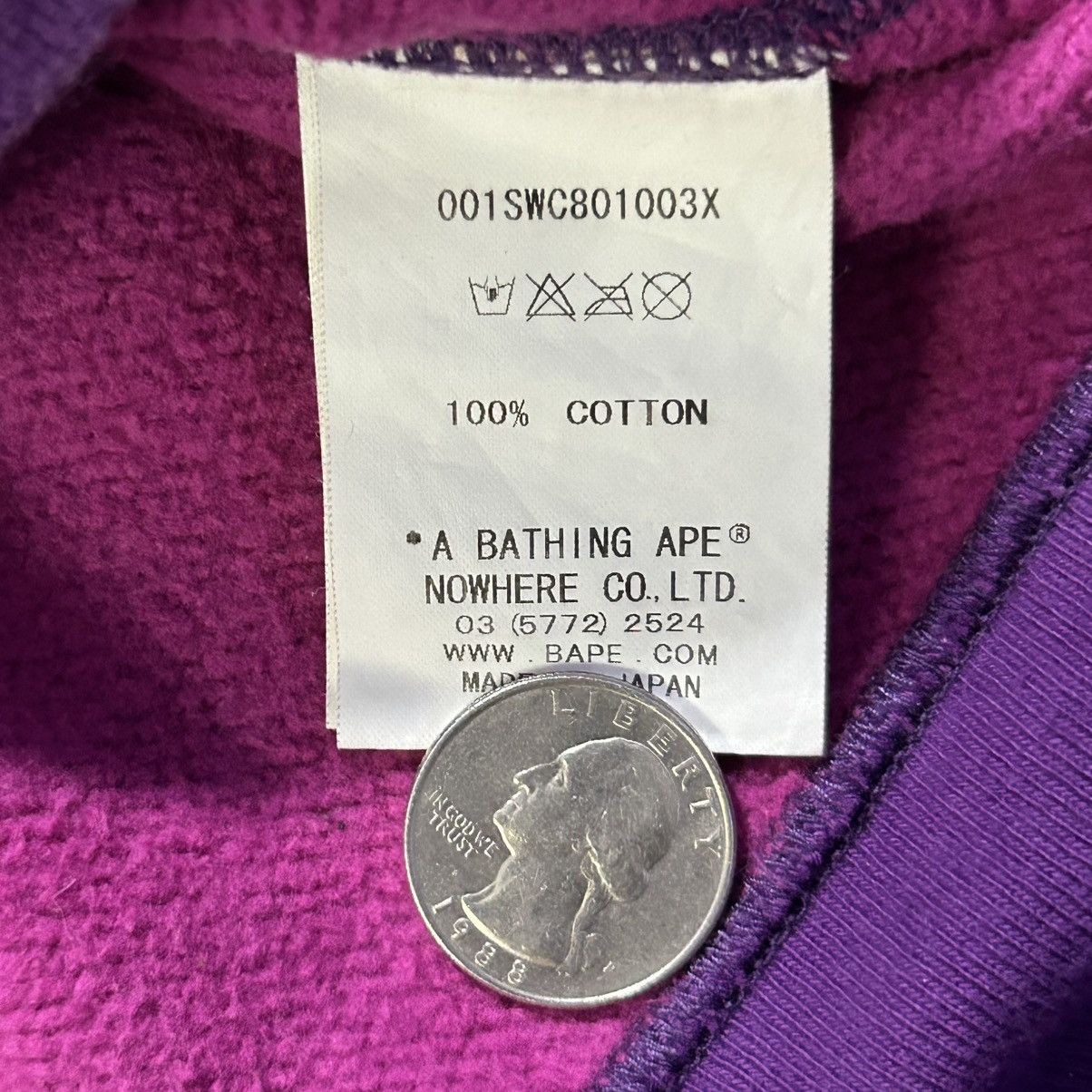 Bape BAPE Purple Camo Shark Sweatshirt Size US M / EU 48-50 / 2 - 6 Thumbnail