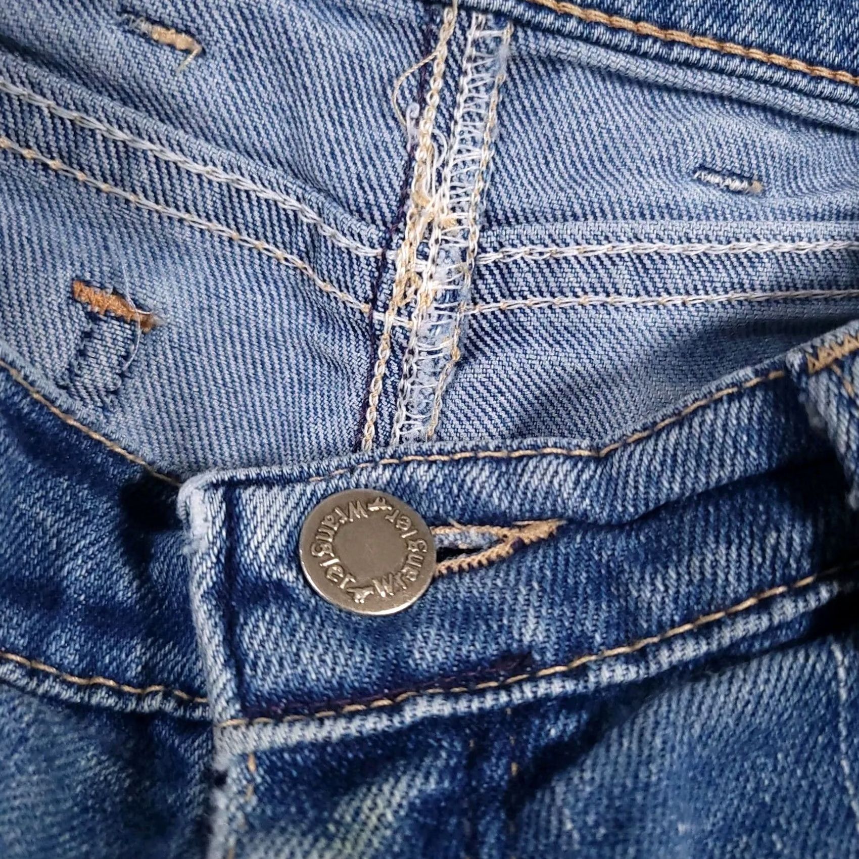 Wrangler VINTAGE Wrangler Misses Jeans MR231NV Women's 14 Regular Denim 80s Made In USA Size 36" / US 14 / IT 50 - 4 Thumbnail