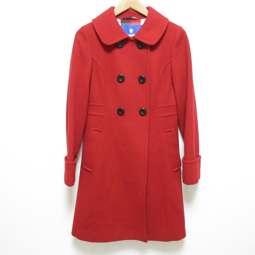 Other BLUE LABEL CRESTBRIDGE Double-breasted Wool Coat Textile Outerwear 55B31-678-16 DUTY FREE for USA