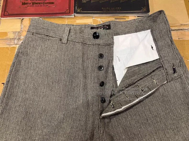 RRL Ralph Lauren RRL Ralph Lauren Herringbone Casual Pants Size US 29 - 5 Thumbnail