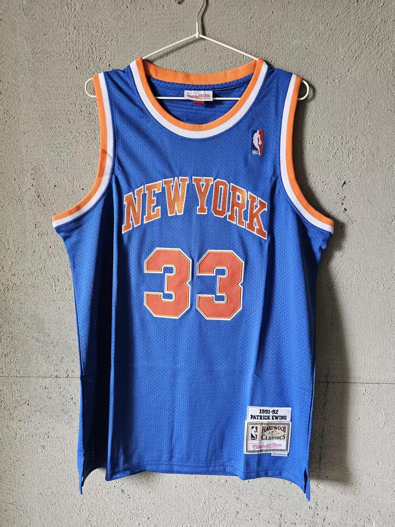 NBA Patrick Ewing Jersey New York Knicks 33 Double Stitched Size US XL / EU 56 / 4 - 1 Thumbnail