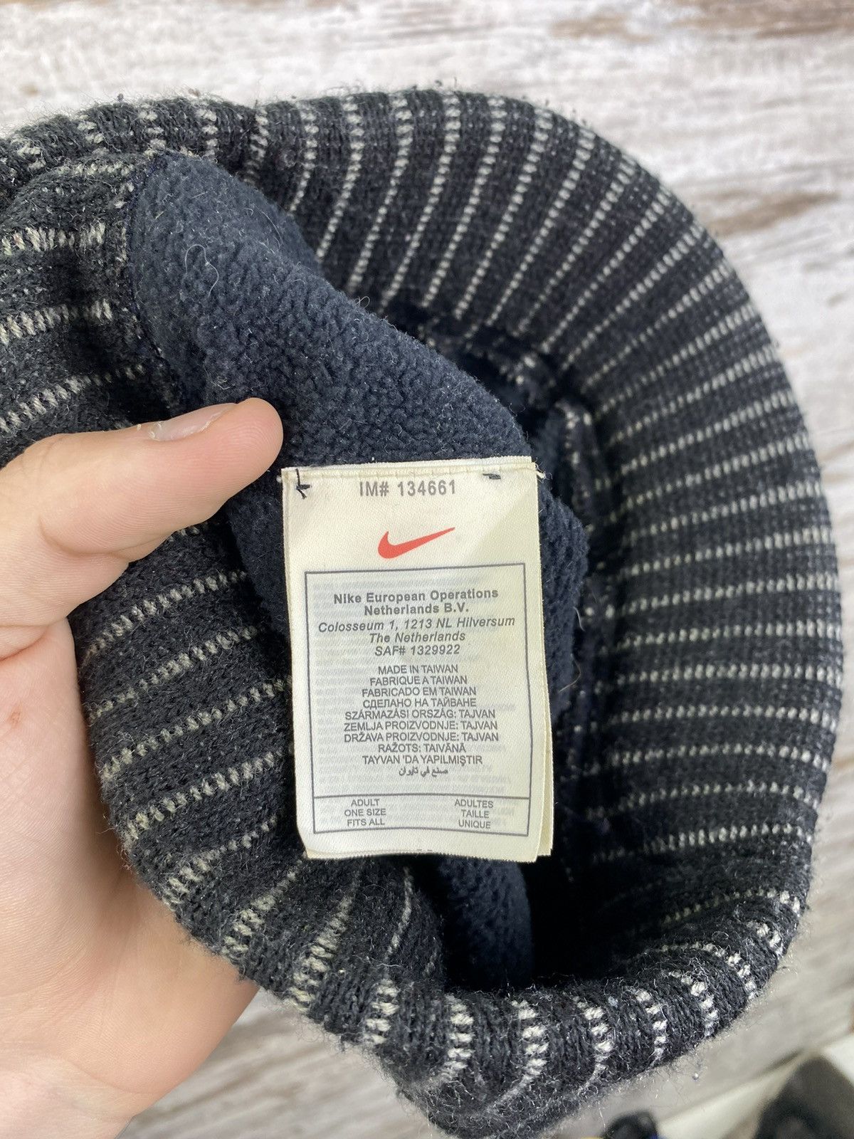 Nike × Vintage Mens Vintage Nike hats cap streetwear y2k drill Size ONE SIZE - 6 Thumbnail