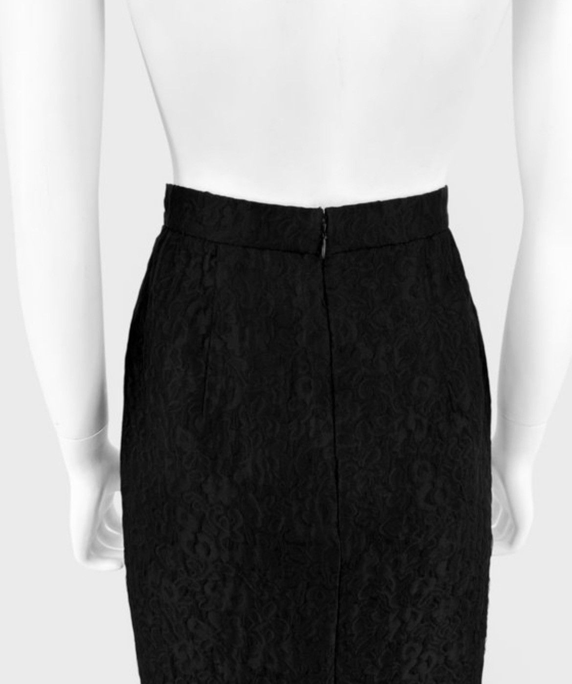 Miu Miu Miu Miu Silk Floral Pencil Skirt - XS Size 26" / US 2 / IT 38 - 5 Thumbnail