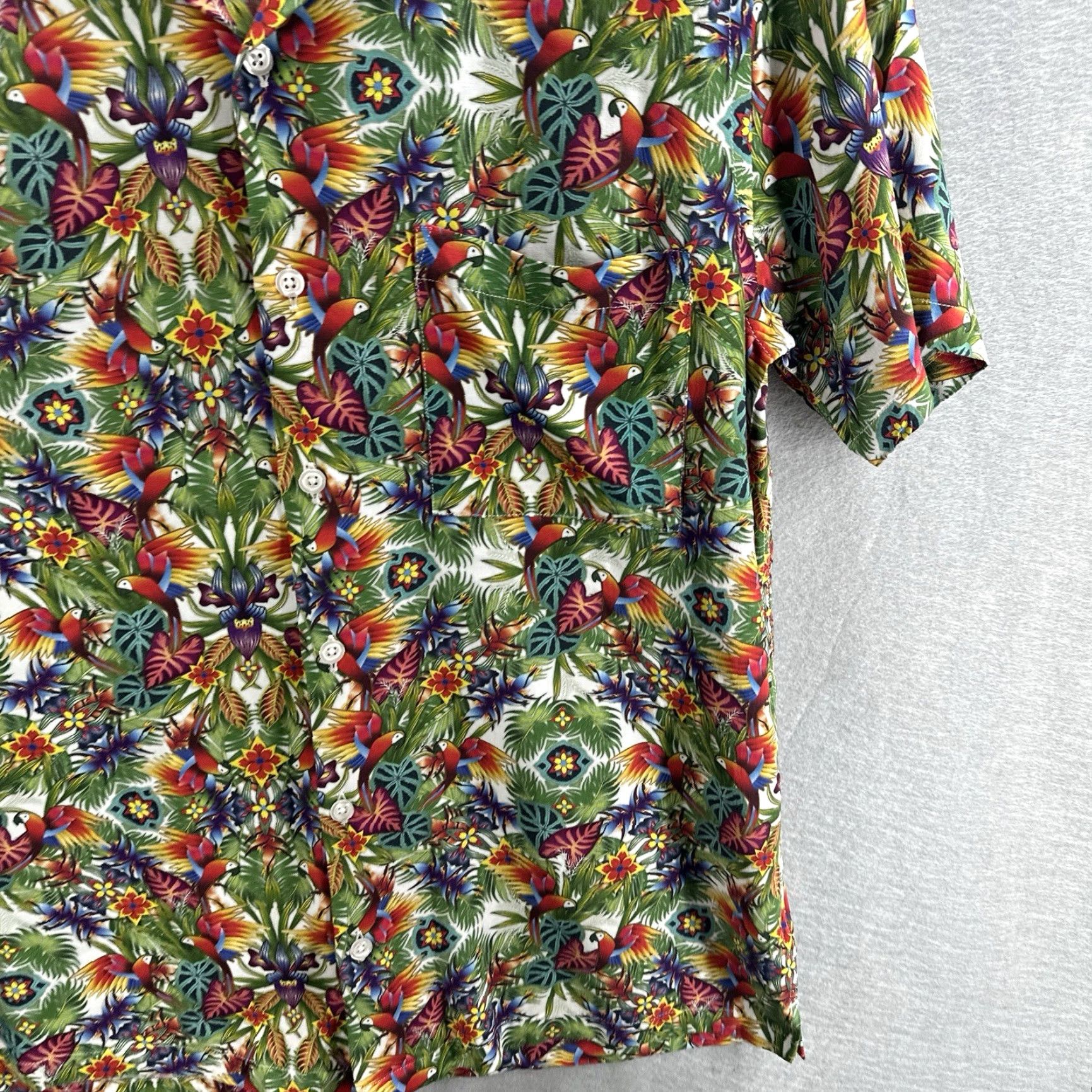 Vintage Arrels Shirt Mens S Green Hawaiian Island Travel Casual Button-Up Short Sleeve Collared Solid 90s Theme? No. Size US S / EU 44-46 / 1 - 6 Thumbnail