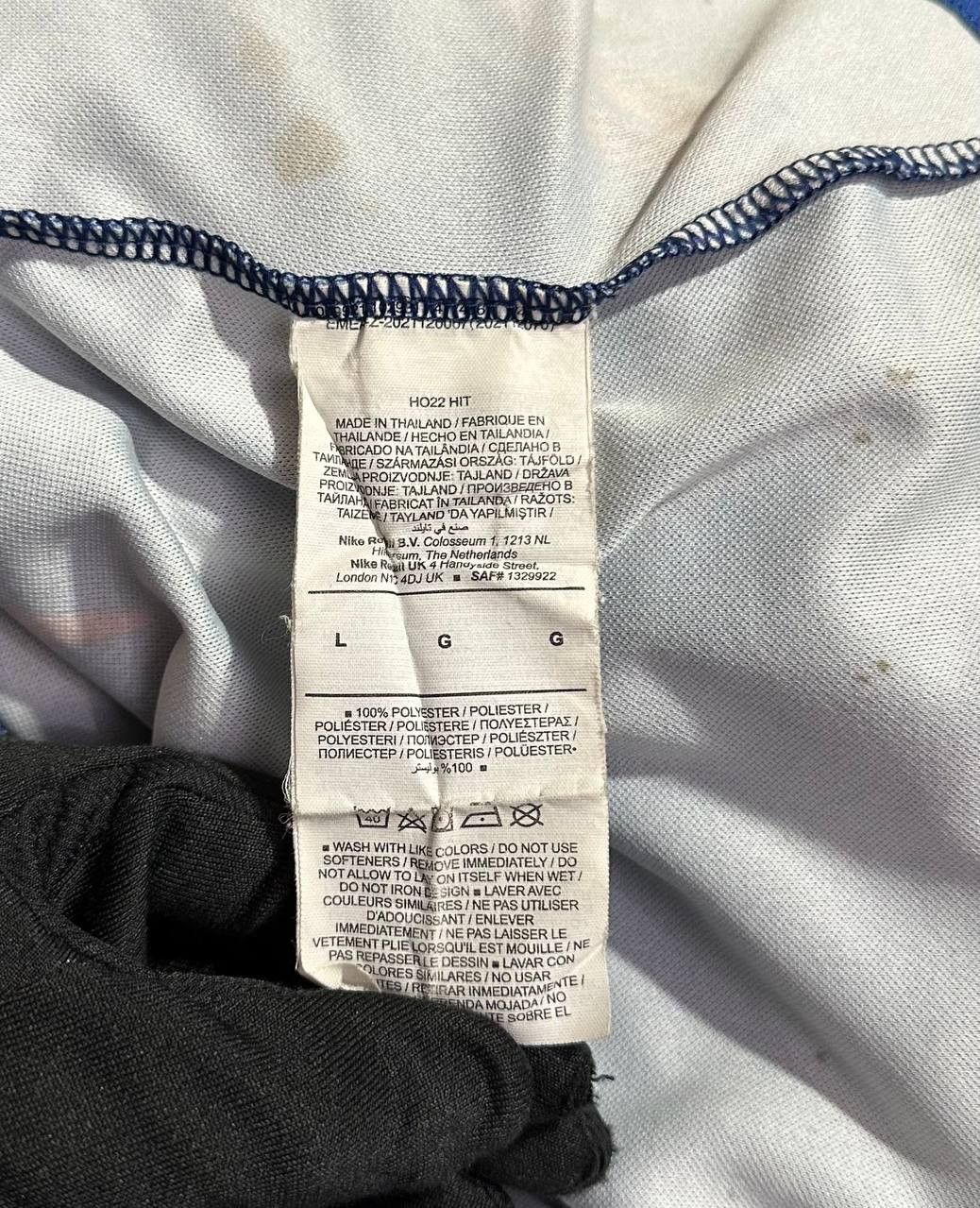 Nike Nike England Pre Match 2022 2023 football Jersey shirtSoccer Size US L / EU 52-54 / 3 - 7 Thumbnail