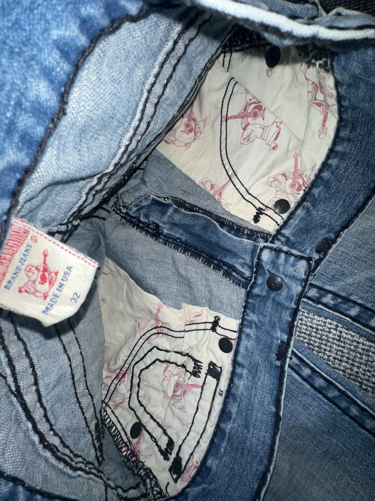 True Religion true religion ricky super Salvedge jeans Size US 34 / EU 50 - 3 Thumbnail