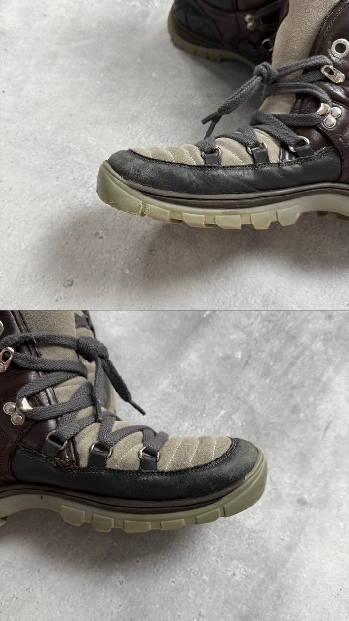Dolce & Gabbana Dolce & Gabbana DG RTW F/W 2010 Apres Ski Boots Gray/ Brown Size US 10 / EU 43 - 23 Thumbnail