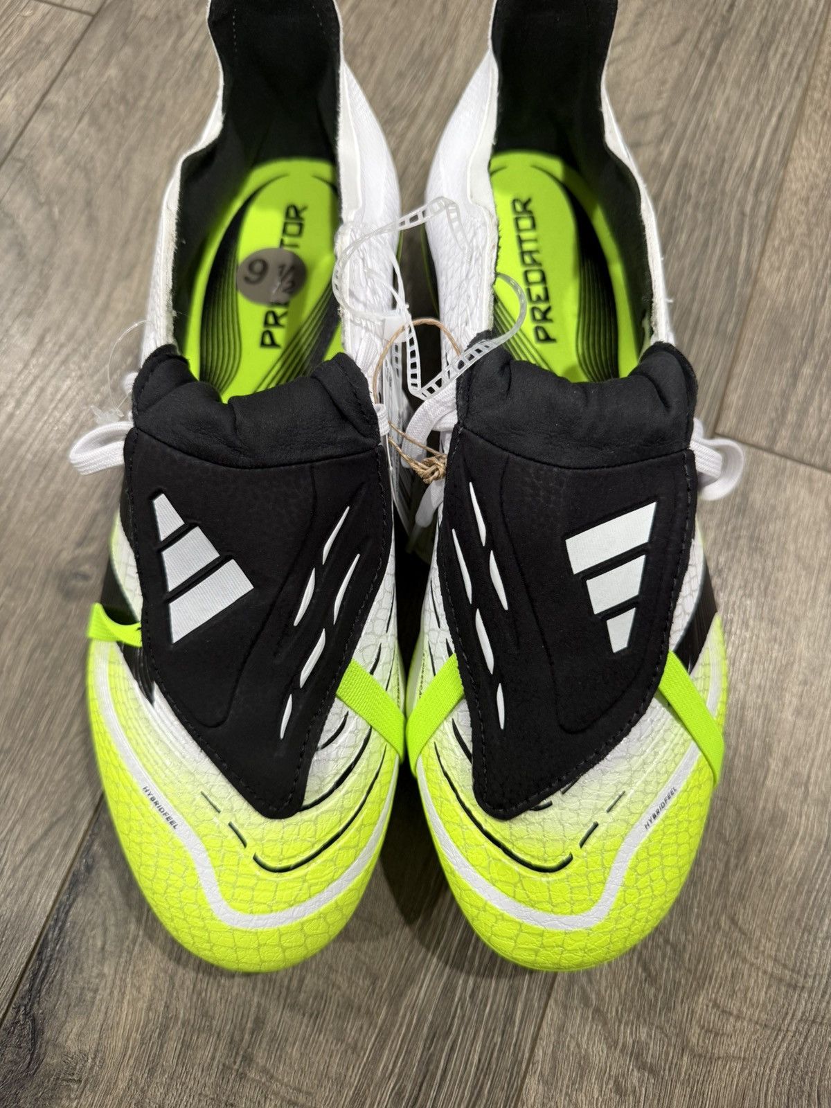 Adidas Adidas Predator League FT FG Cloud White Lucid Lemon Sz 9.5M Size US 9.5 / EU 42-43 - 5 Thumbnail