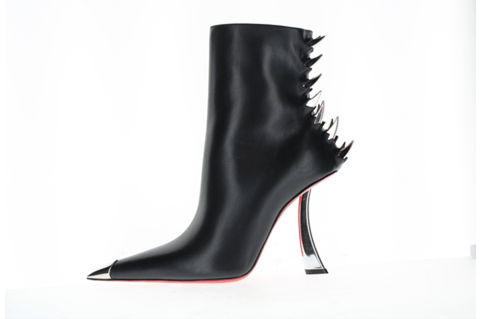 Christian Louboutin o1s1wg110126 Kate Max Spike Booties in Black Size US 10 / IT 40 - 1 Thumbnail