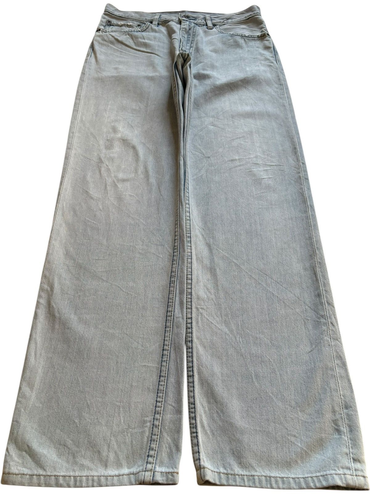 Levi's Vintage 90s Levis 502 Light Blue Wash Loose Baggy Jeans Size US 32 / EU 48 - 1 Thumbnail