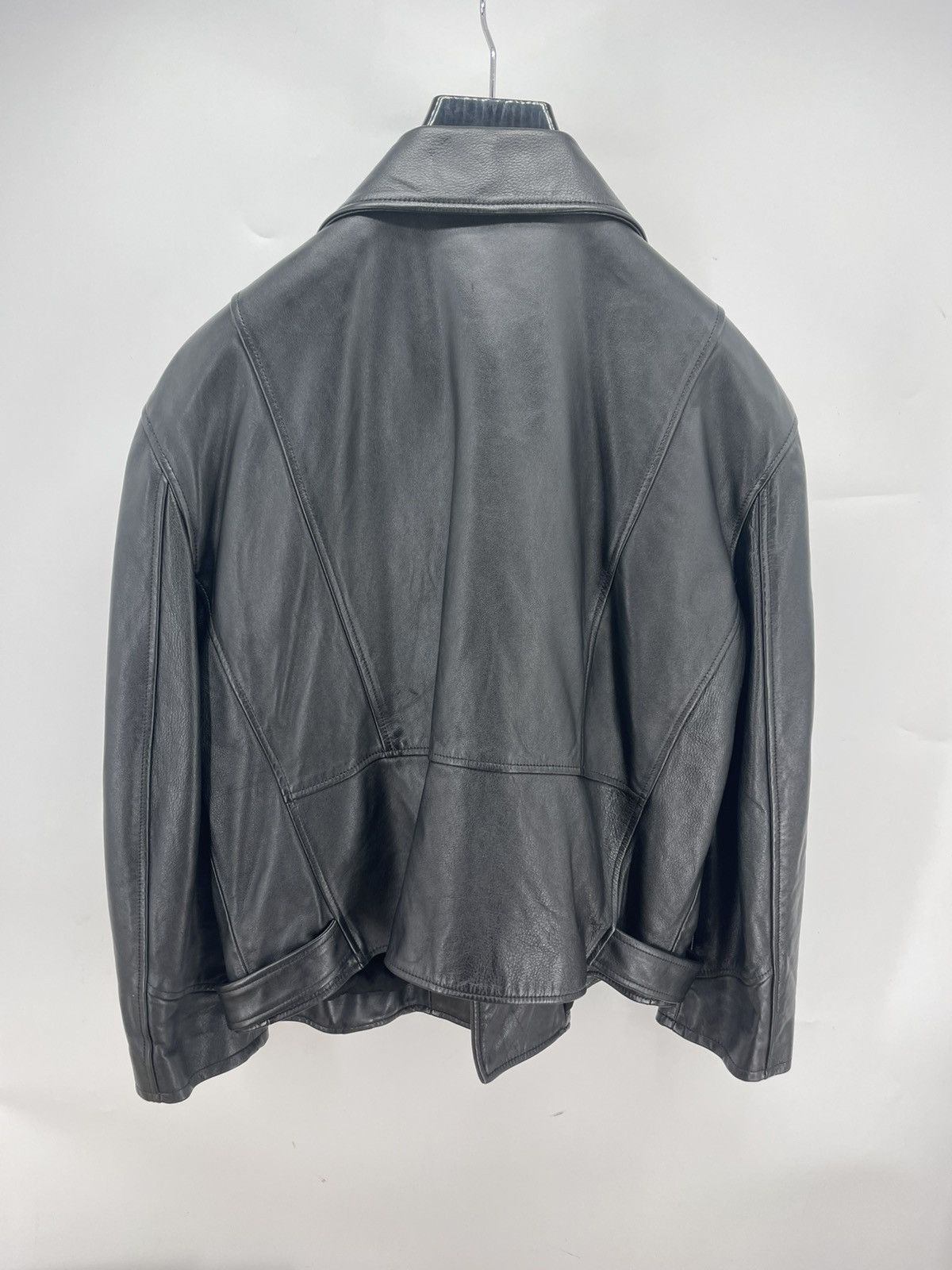 Celine Celine leather biker jacket size 40 Size S / US 4 / IT 40 - 4 Thumbnail