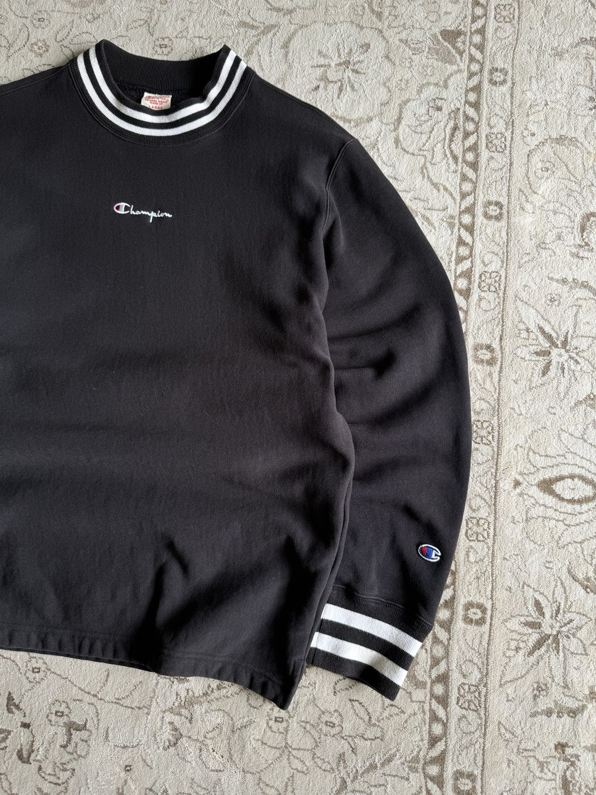 Champion Vintage Champion Reverse Weave Center Logo Heavy Sweatshirt Size US L / EU 52-54 / 3 - 2 Thumbnail