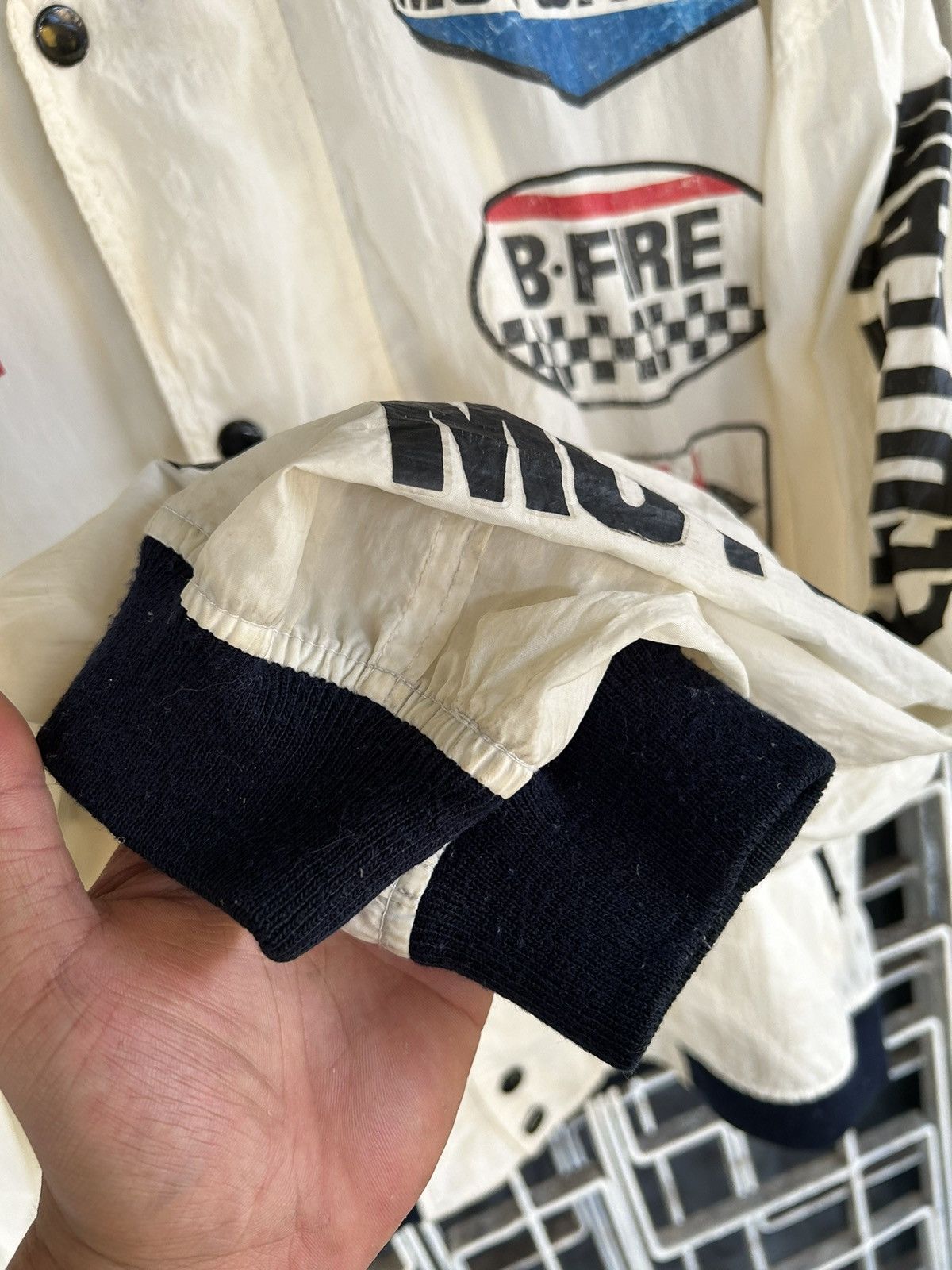 Vintage 💥RACING VINTAGE BACK FIRE RACING JACKET Size US XL / EU 56 / 4 - 5 Thumbnail