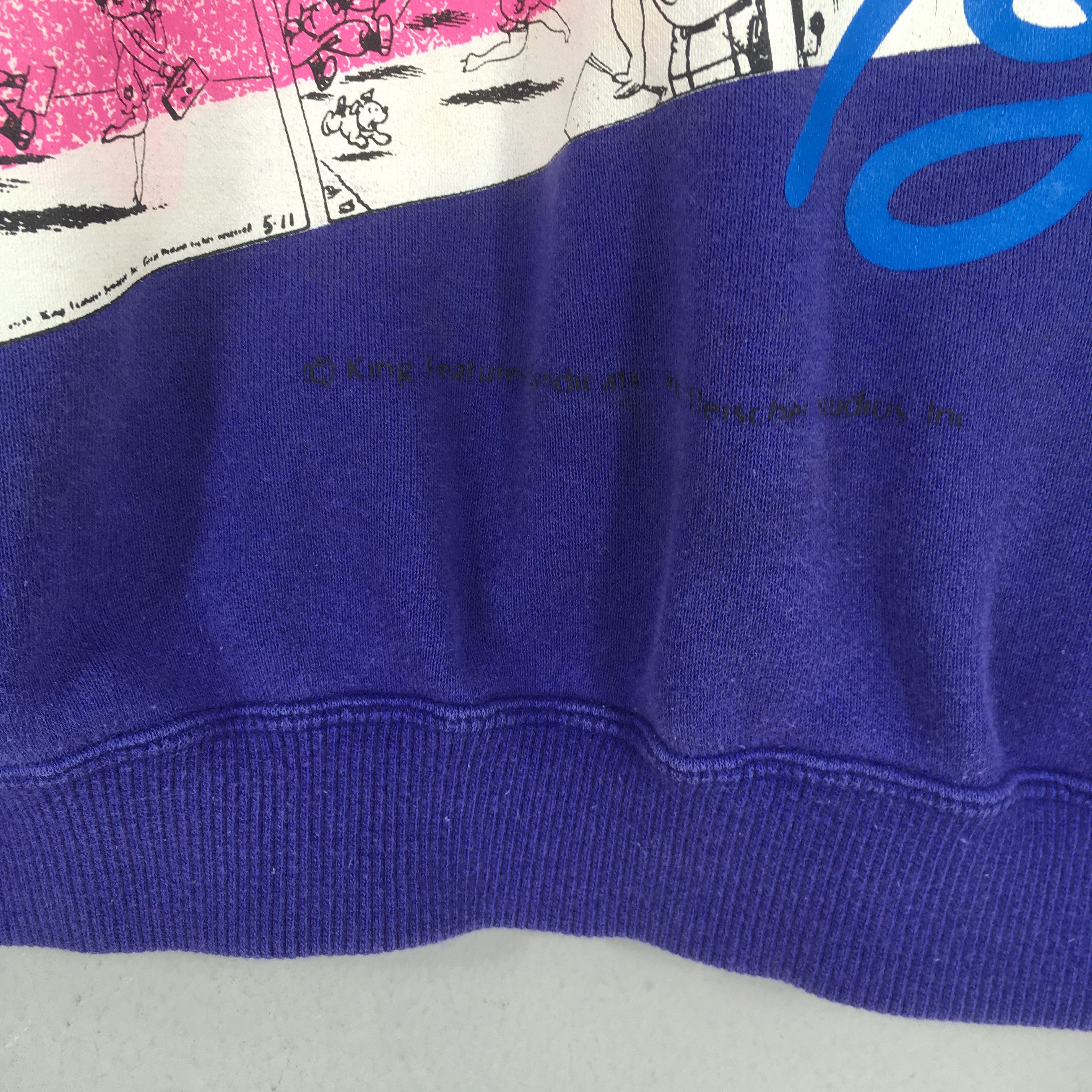 Cartoon Network × Vintage Vintage 90s Betty Boop Purple Sweatshirt Medium Size US M / EU 48-50 / 2 - 4 Thumbnail