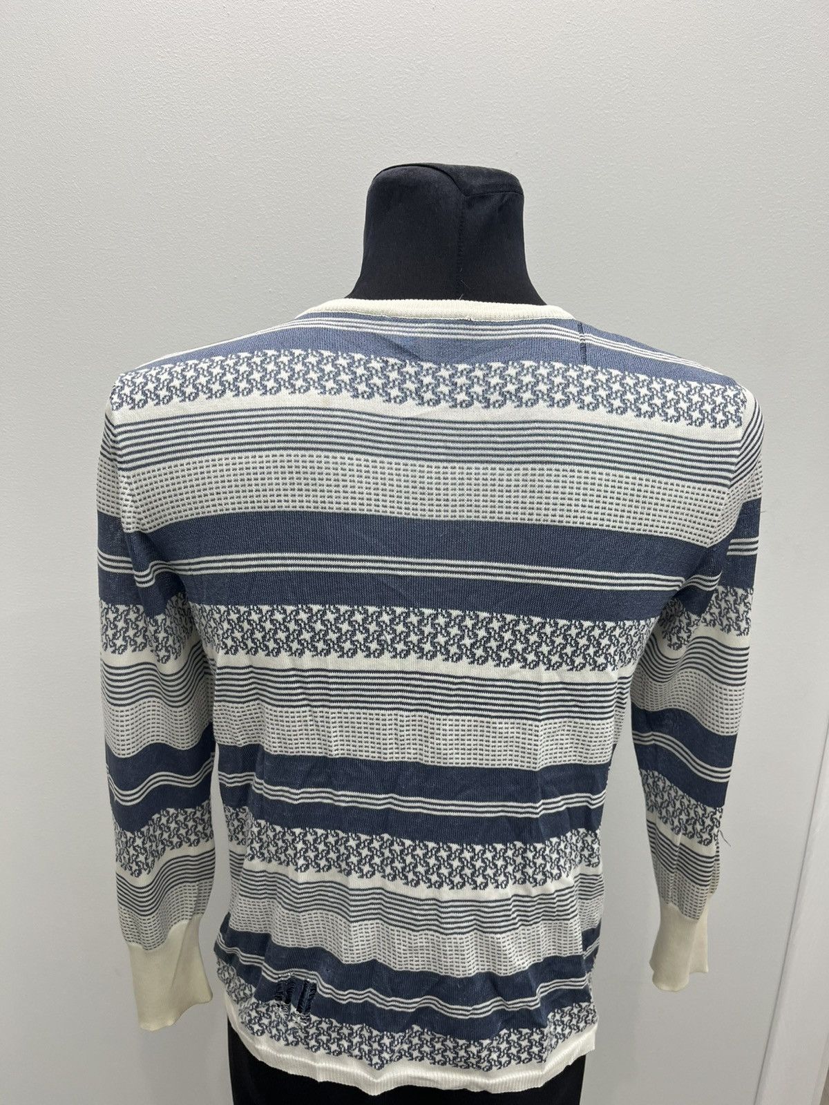Vivienne Westwood Vivienne Westwood Man Distressed Knit Cardigan Sweater Size US M / EU 48-50 / 2 - 2 Thumbnail