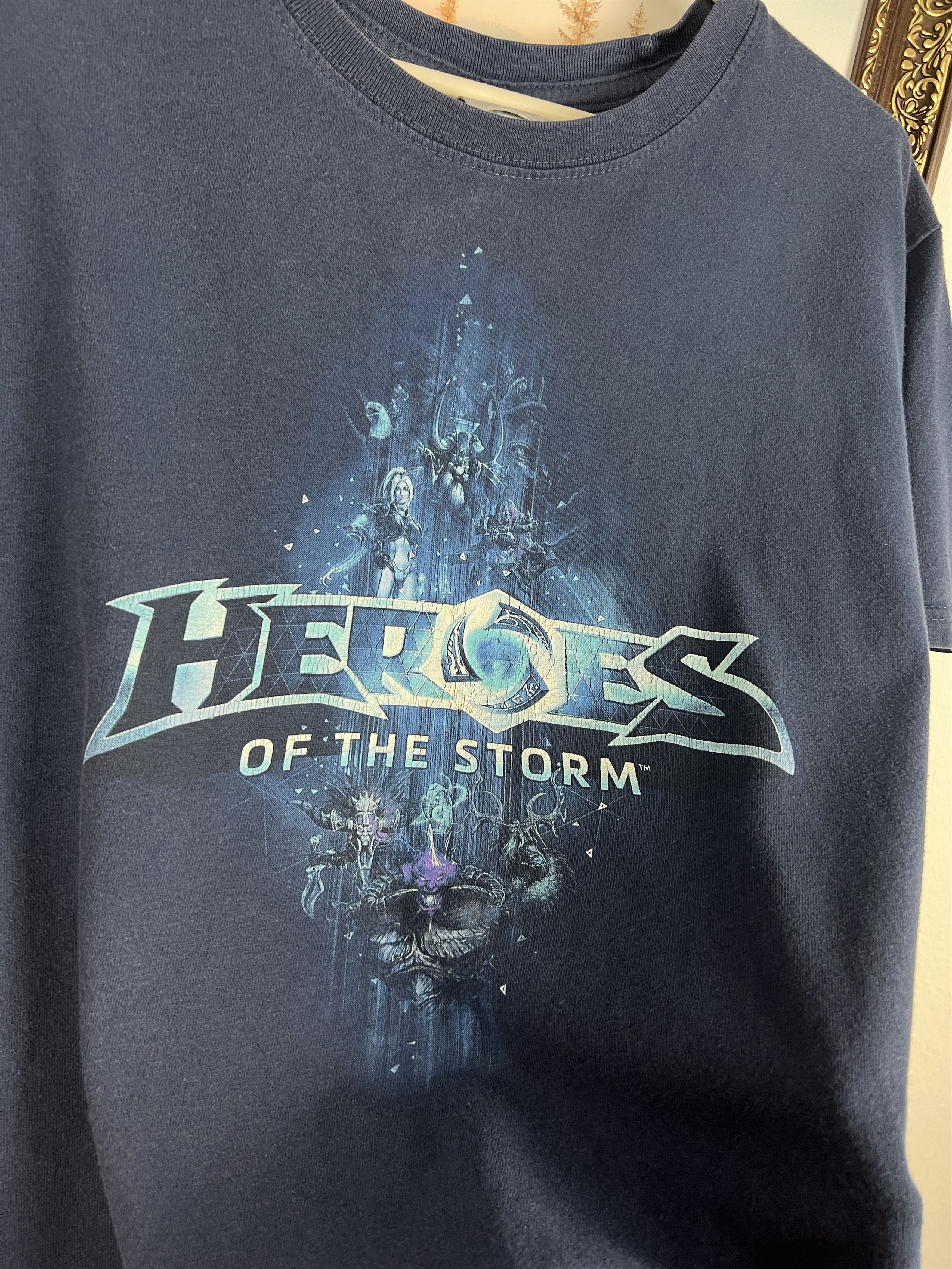 Vintage Blizzard Heroes of the Storm Promo Shirt Big Logo Tee Size US S / EU 44-46 / 1 - 4 Thumbnail
