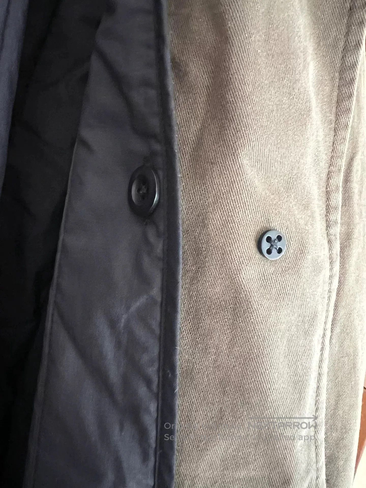Vintage MHL Military Moleskin Cotton Coat. Size US S / EU 44-46 / 1 - 6 Thumbnail