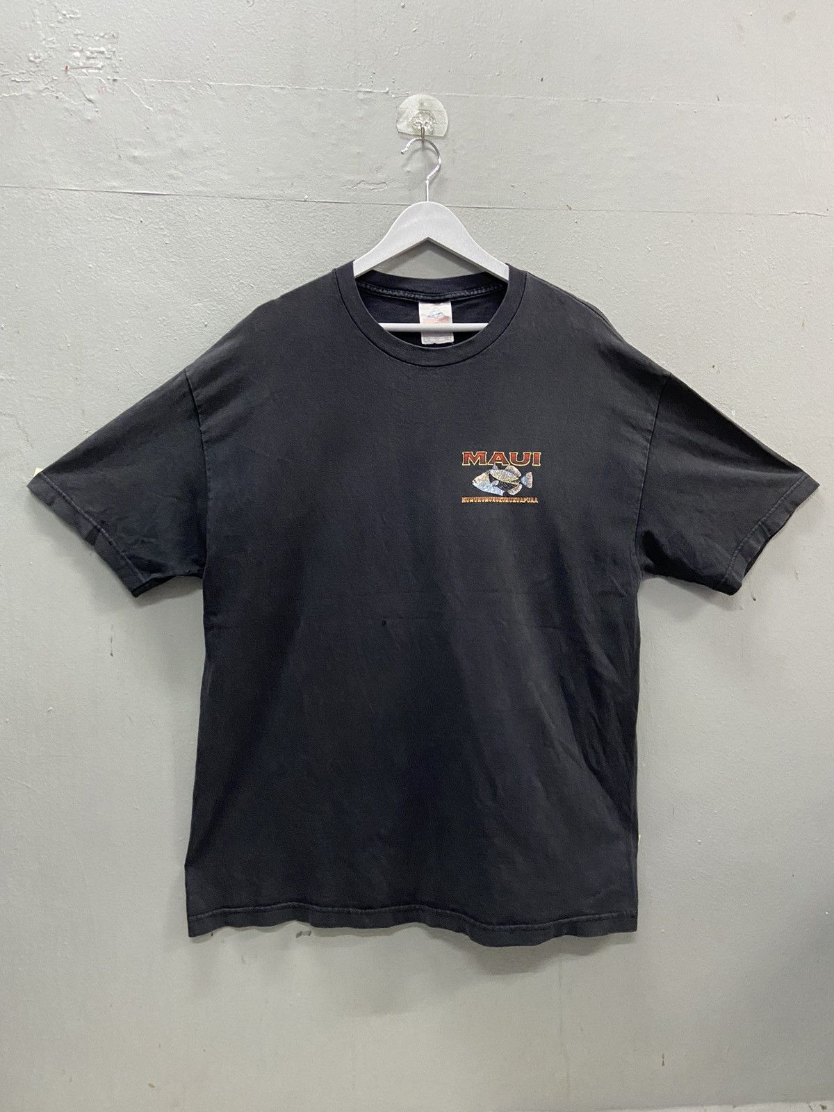 Vintage VINTAGE HUMUHUMUNUKUNUKUAPUA MAUI HAWAII TEE SHIRT Size US XL / EU 56 / 4 - 2 Thumbnail