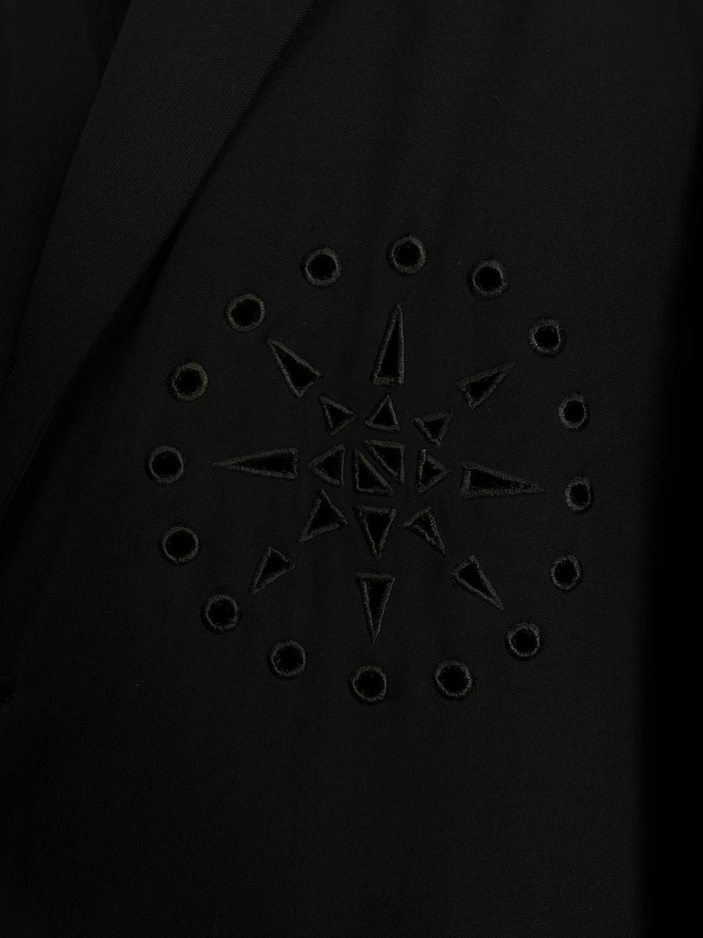 Yohji Yamamoto Yohji Yamamoto 92ss Fireworks Laser-Cut Hollow Jacket Size US S / EU 44-46 / 1 - 6 Thumbnail