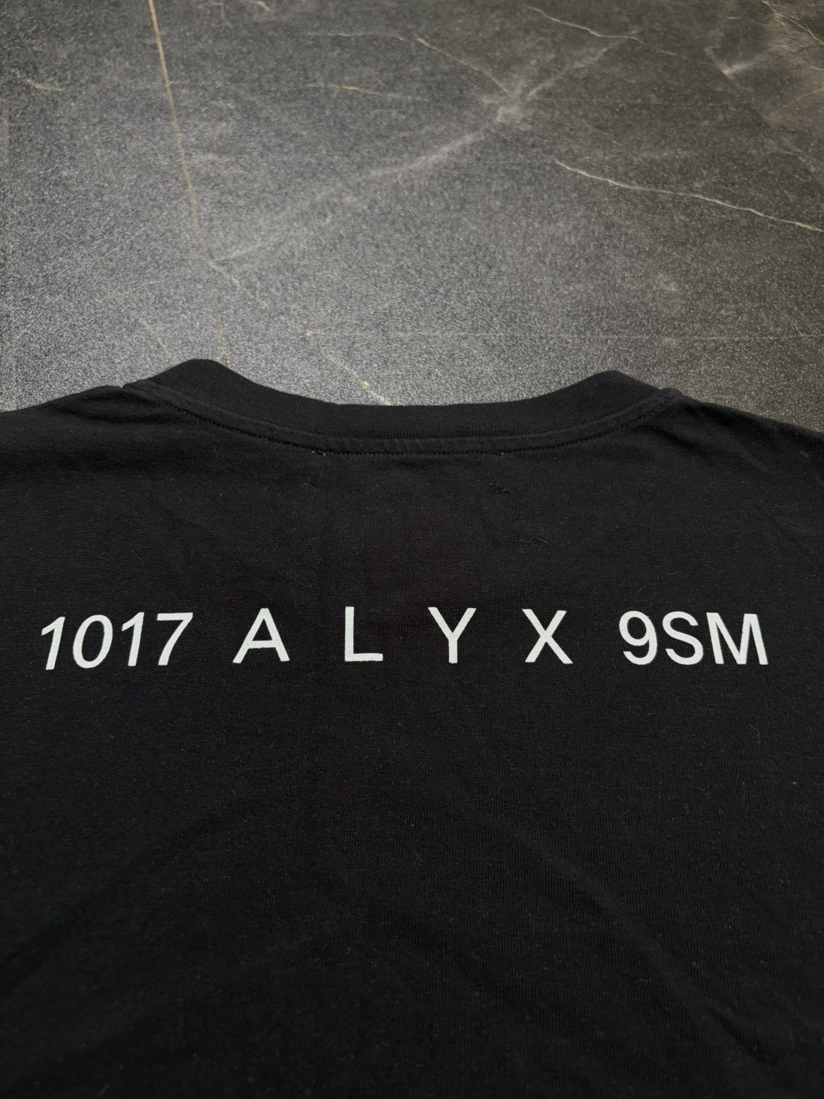 1017 ALYX 9SM 1017 Alyx 9SM black tee Japan Style Archive Vintage Retro Size US XL / EU 56 / 4 - 3 Thumbnail