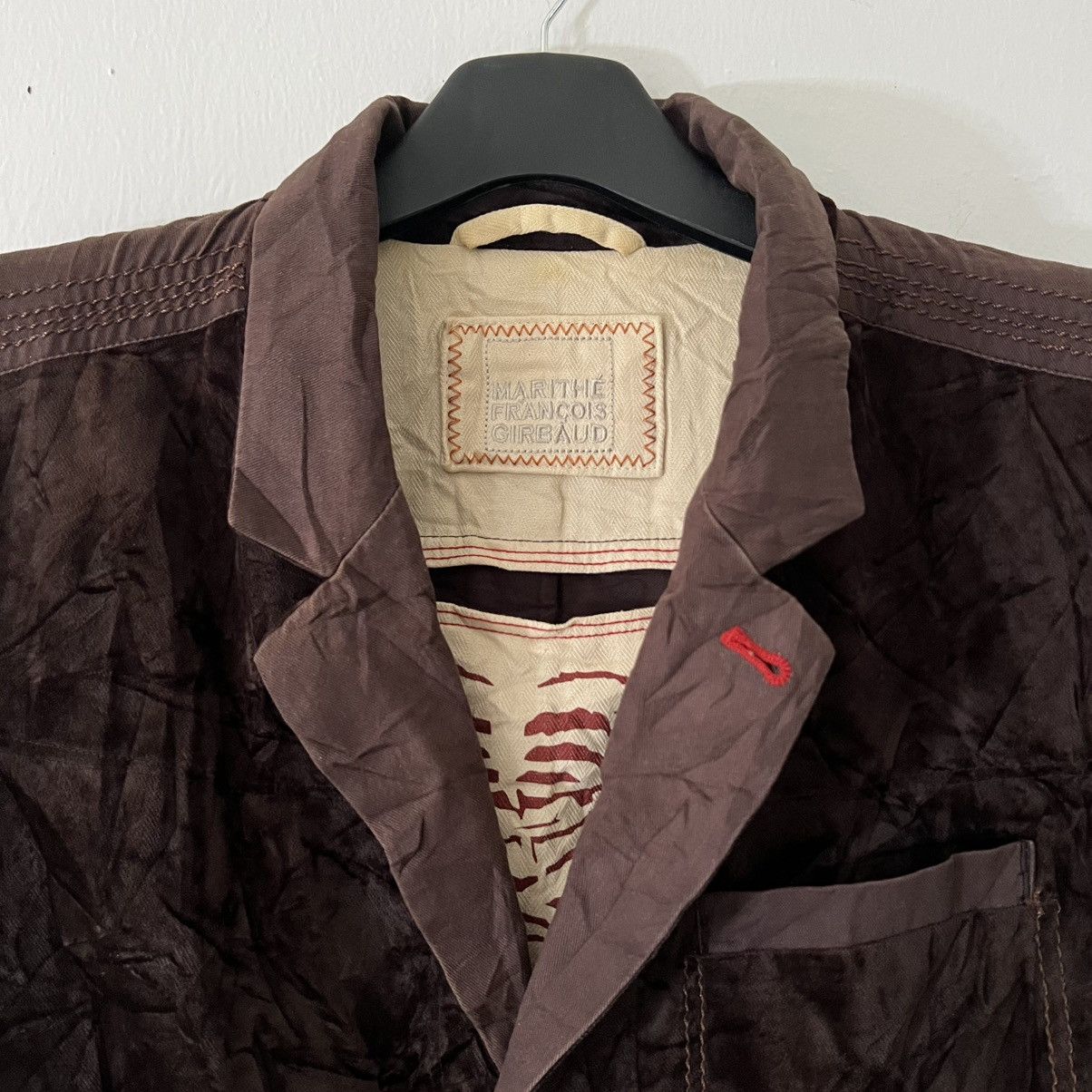 Marithe + Francois Girbaud Marithe francois Girbaud blazer jacket jesus Size 40L - 6 Thumbnail