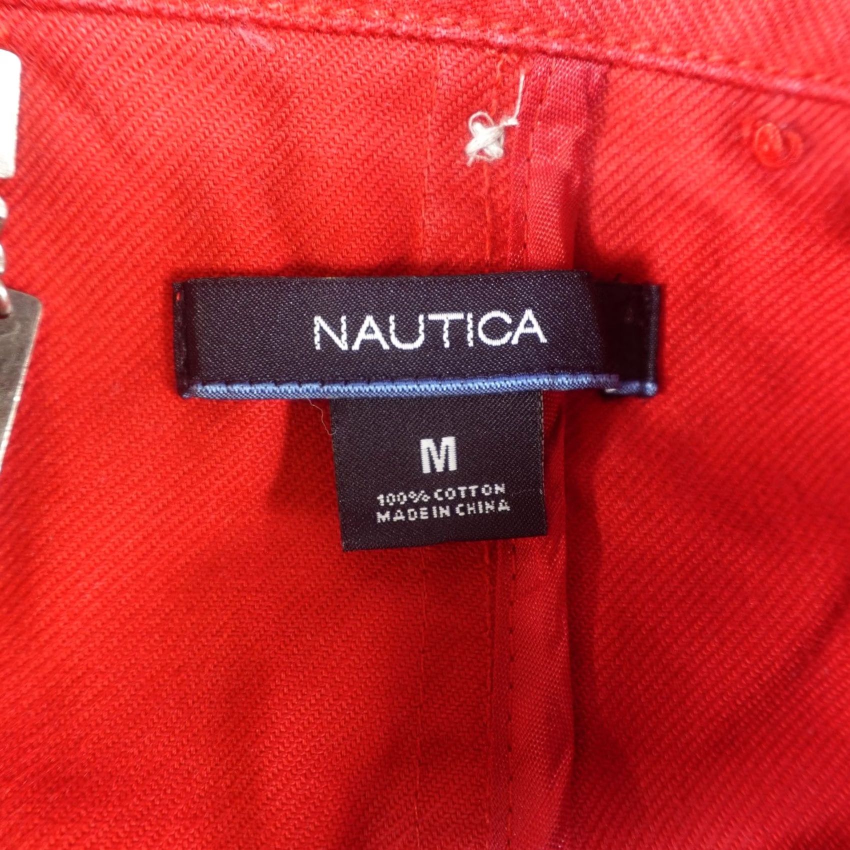 Nautica Nautica Coat Womens M Red Hooded Parka Short Coat Zip Pockets Casual Travel Fall Spring Womens Size M / US 6-8 / IT 42-44 - 4 Thumbnail