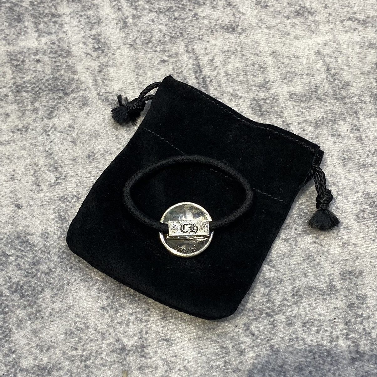 Chrome Hearts CHROME HEARTS Star Button Hairband Silver Black Size ONE SIZE - 4 Thumbnail