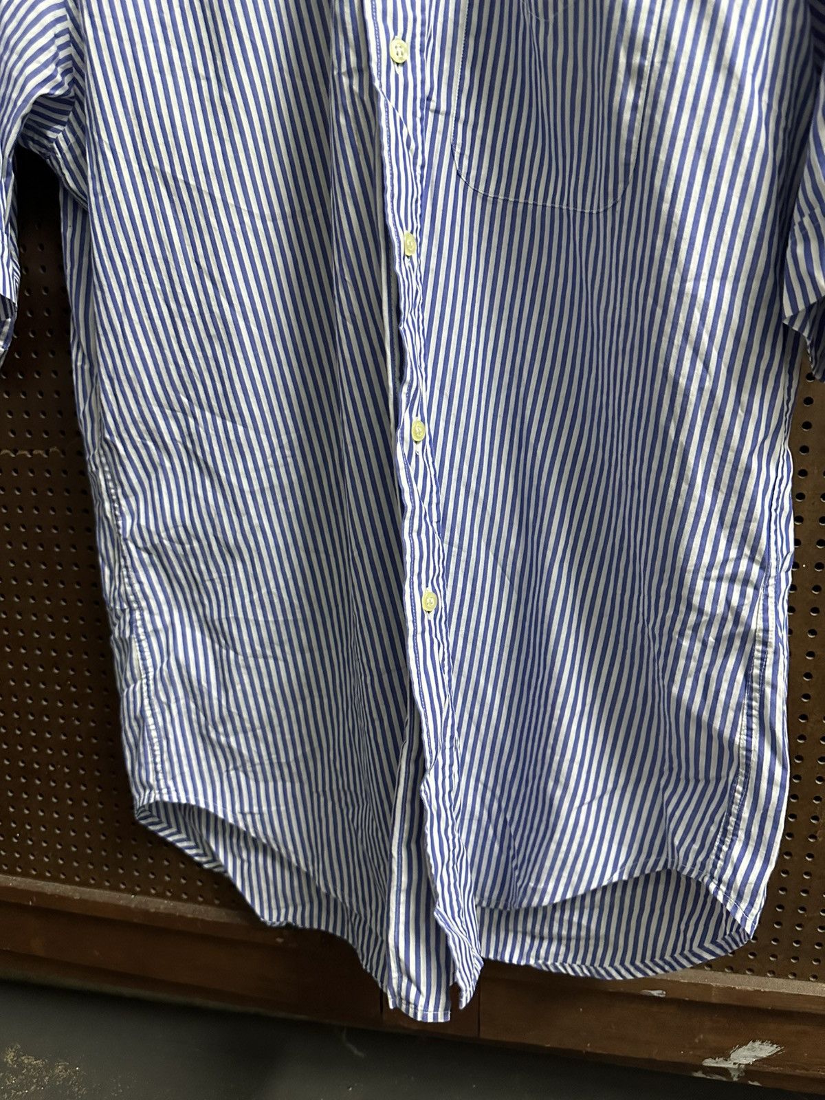 Burberry 1990-Burberry 38-15 Made in France Button-Up Size US M / EU 48-50 / 2 - 14 Thumbnail