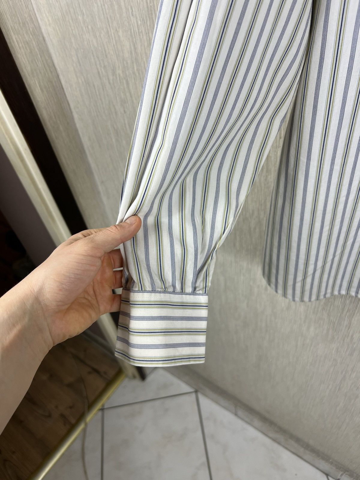 Burberry Vintage Burberrys of London archival striped button up shirt Size US L / EU 52-54 / 3 - 8 Thumbnail