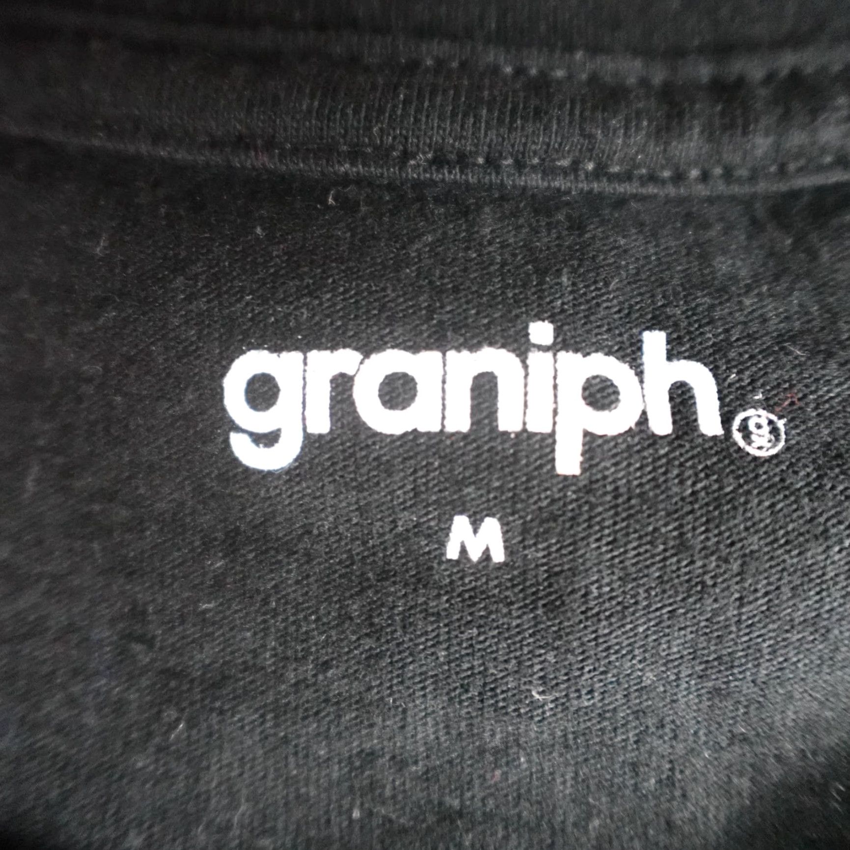 Doublet Graniph Shirt M Black Double Sided Piet Mondrian Short Sleeve Graphic Print Knit Cotton T-Shirt Men Size US M / EU 48-50 / 2 - 7 Thumbnail