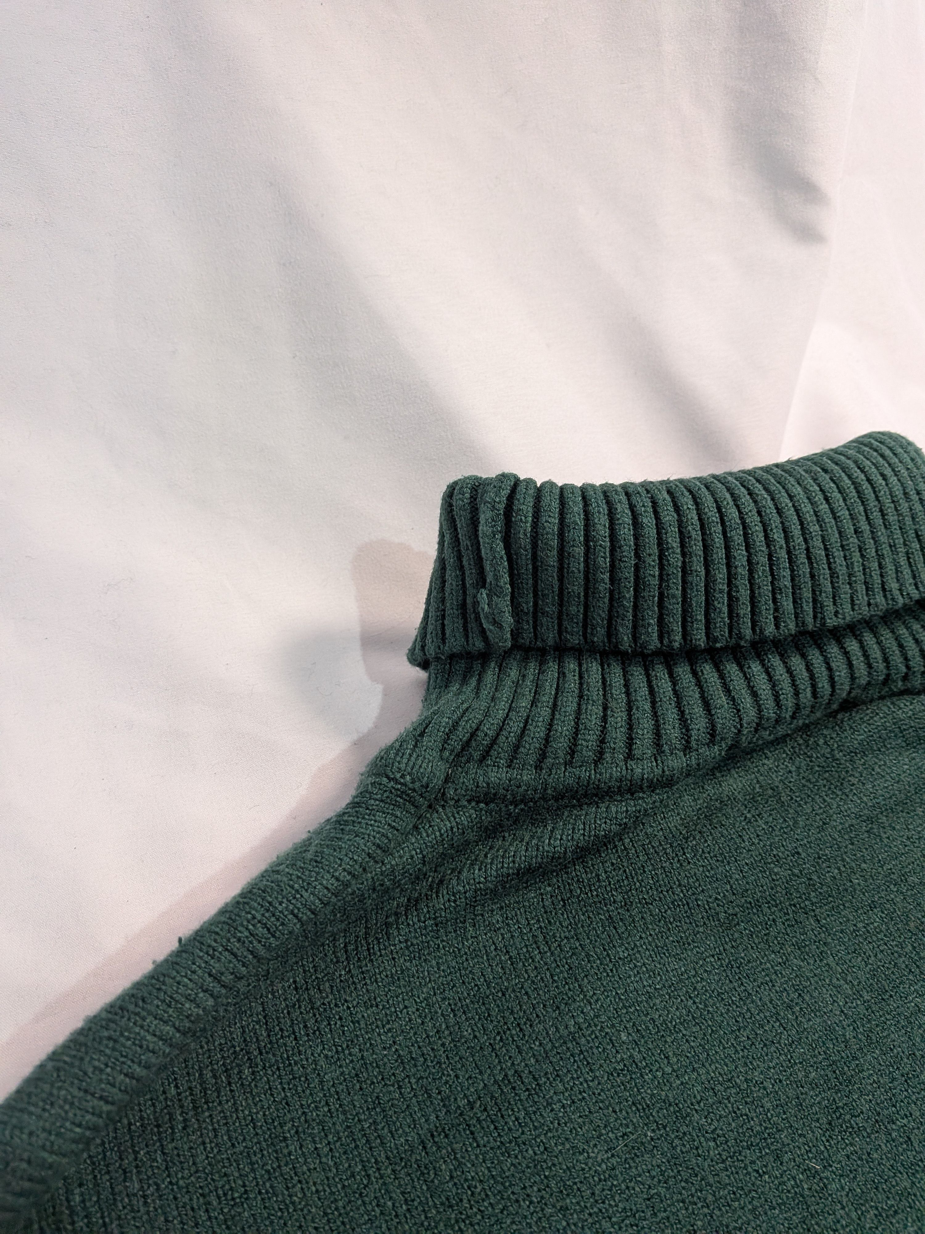 AMI Ami Paris Ami de Coeur Oversized Turtleneck Sweater Green XL Size US XL / EU 56 / 4 - 20 Thumbnail