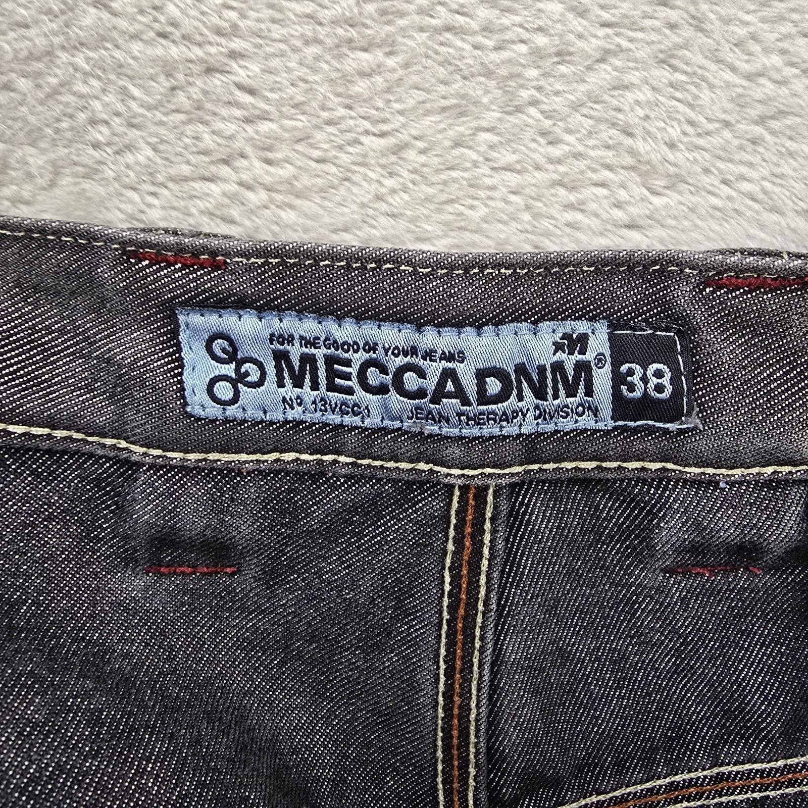 Mecca Vtg Mecca Jeans Mens 38 (Fits36x33) Baggy Chore Pocket Y2K Size US 36 / EU 52 - 7 Thumbnail