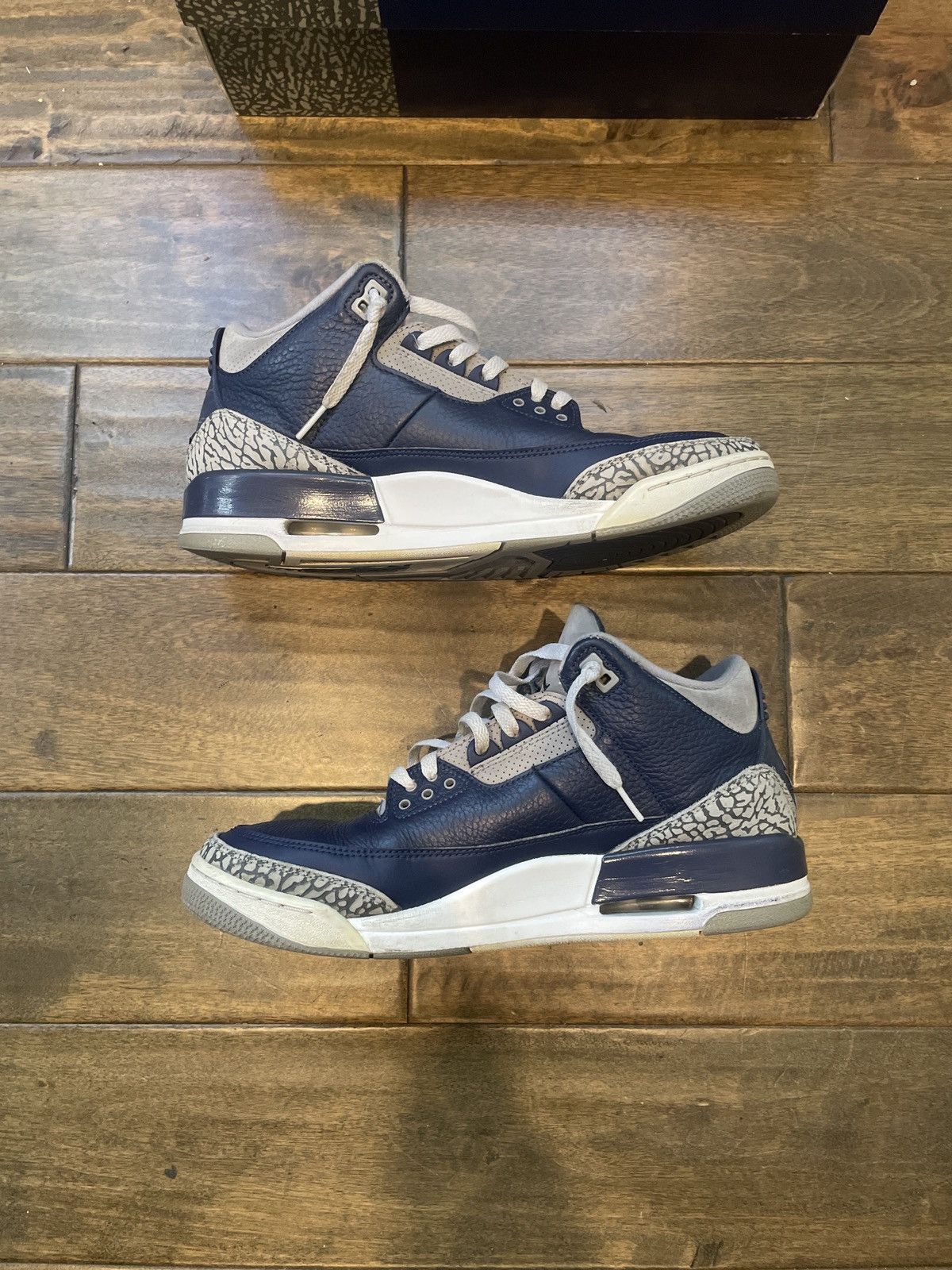 Jordan Brand Jordan 3 Retro Georgetown Size US 11 / EU 44 - 3 Thumbnail
