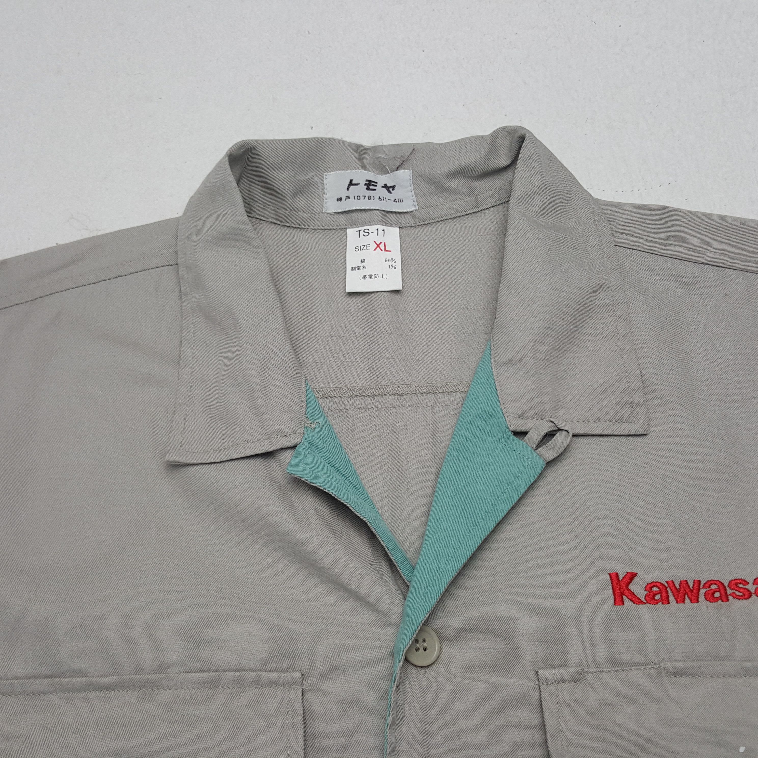 Japanese Brand × Vintage Vintage Kawasaki Sport button Up Shirt Size US M / EU 48-50 / 2 - 4 Thumbnail