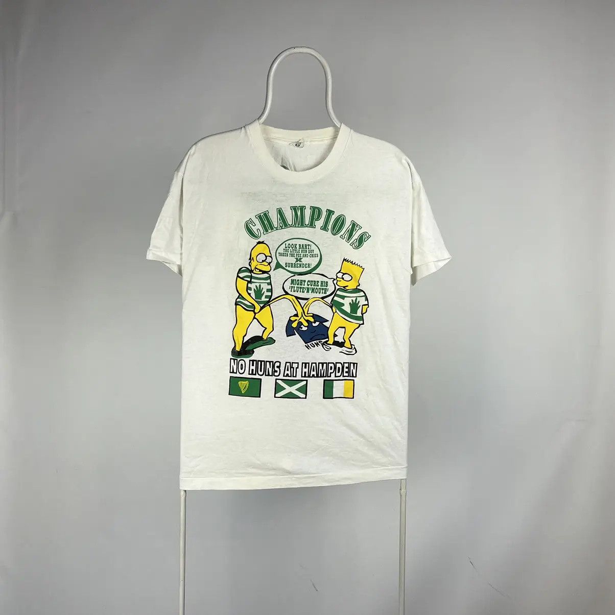 The Simpsons The Simpson Tshirt humor soccer fans size XLarge Size US XL / EU 56 / 4 - 1 Thumbnail