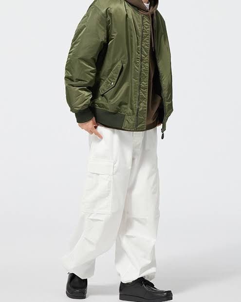 Yohji Yamamoto Global Uniqlo Twill Superwide Balloon Cargo Pants Size US 32 / EU 48 - 9 Thumbnail