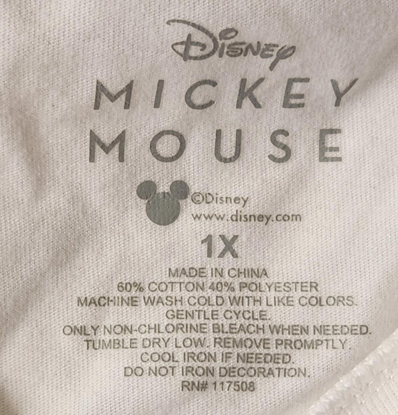 Designer Adult Size XL Walt Disney World Patriotic Mickey Mouse 2020 Size US XL / EU 56 / 4 - 2 Thumbnail