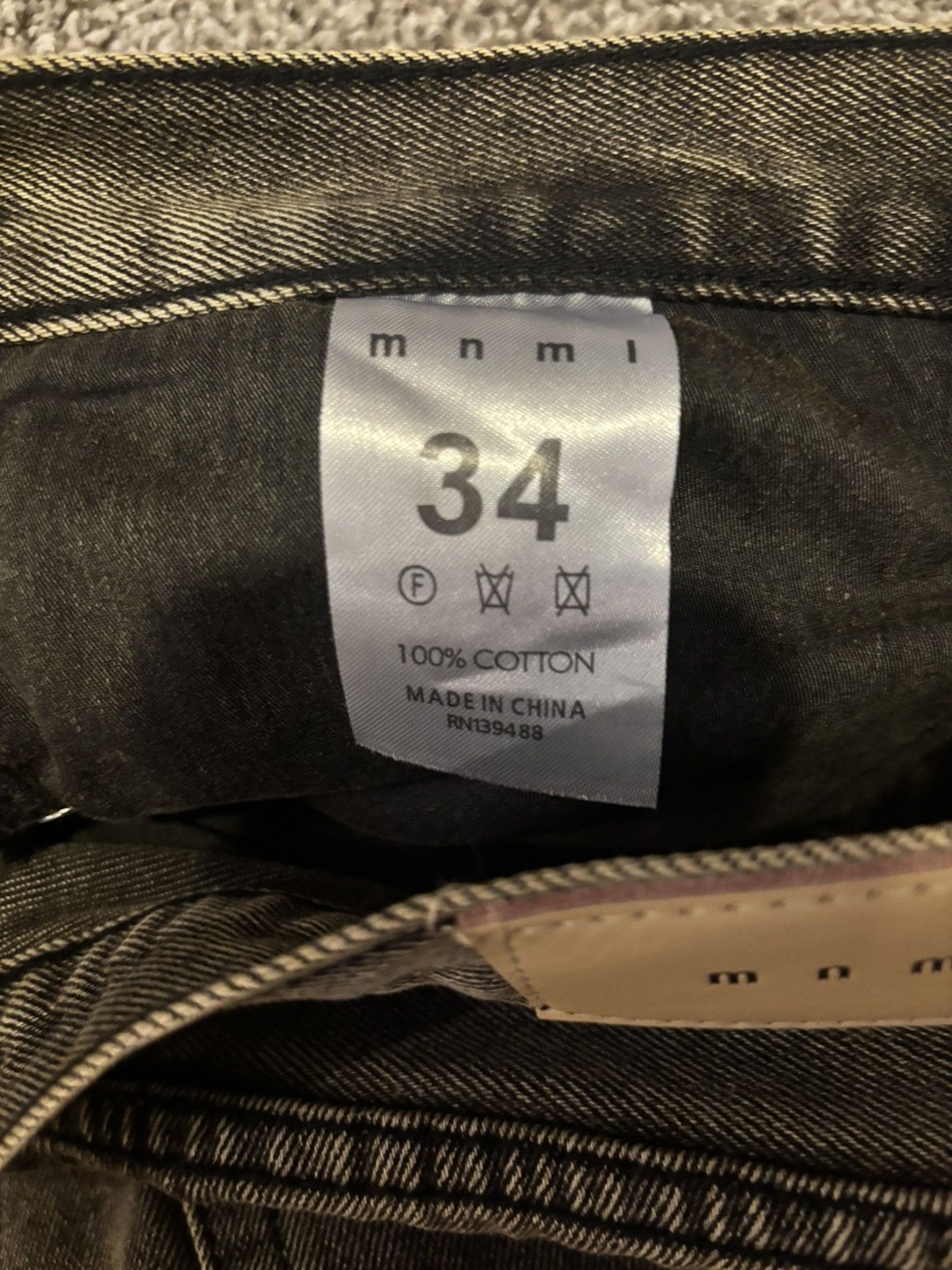 MNML MNML Baggy Jeans Size 34 Size US 34 / EU 50 - 6 Thumbnail