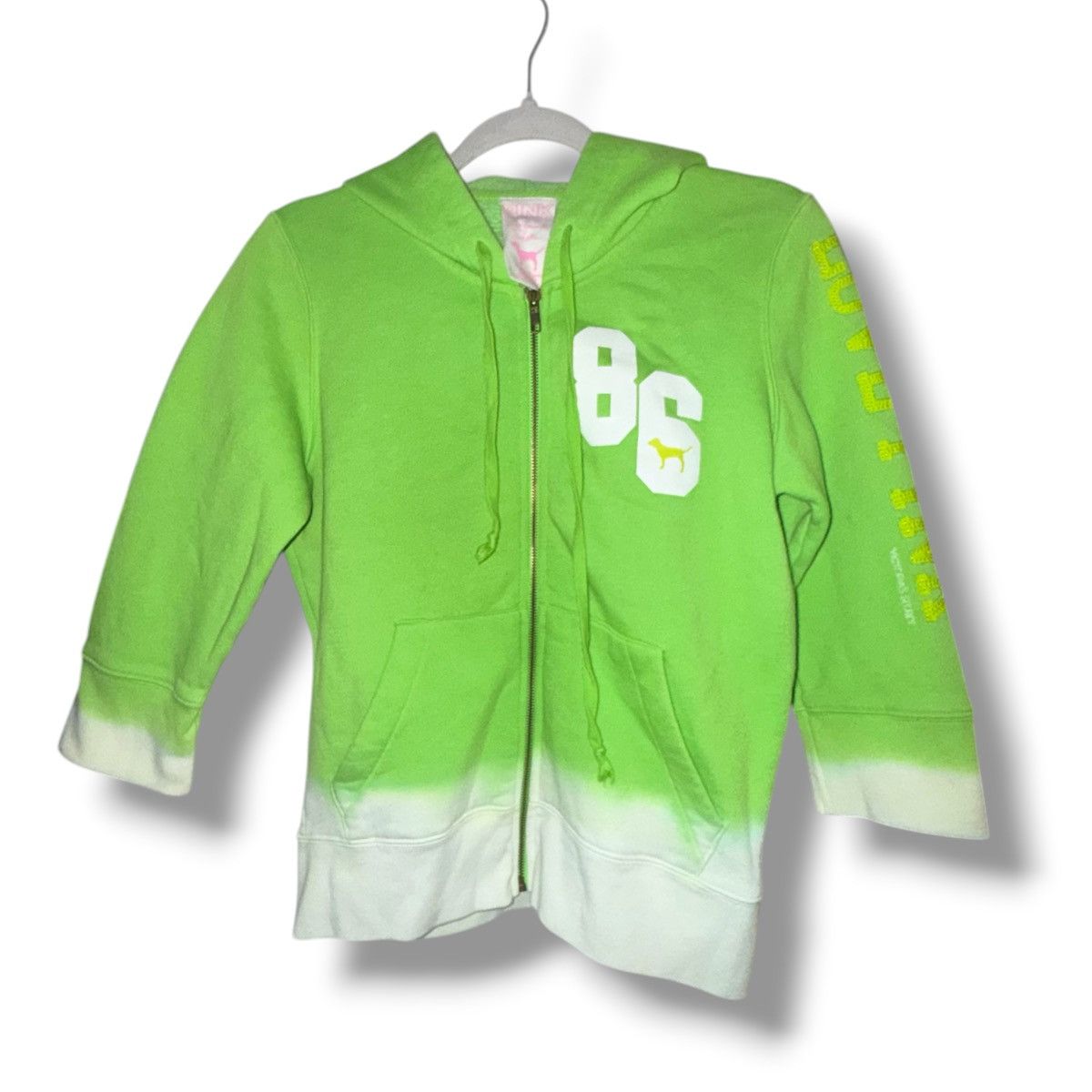 Victoria's Secret Victoria’s Secret PINK green ombré zippered hoodie Size M / US 6-8 / IT 42-44 - 1 Thumbnail