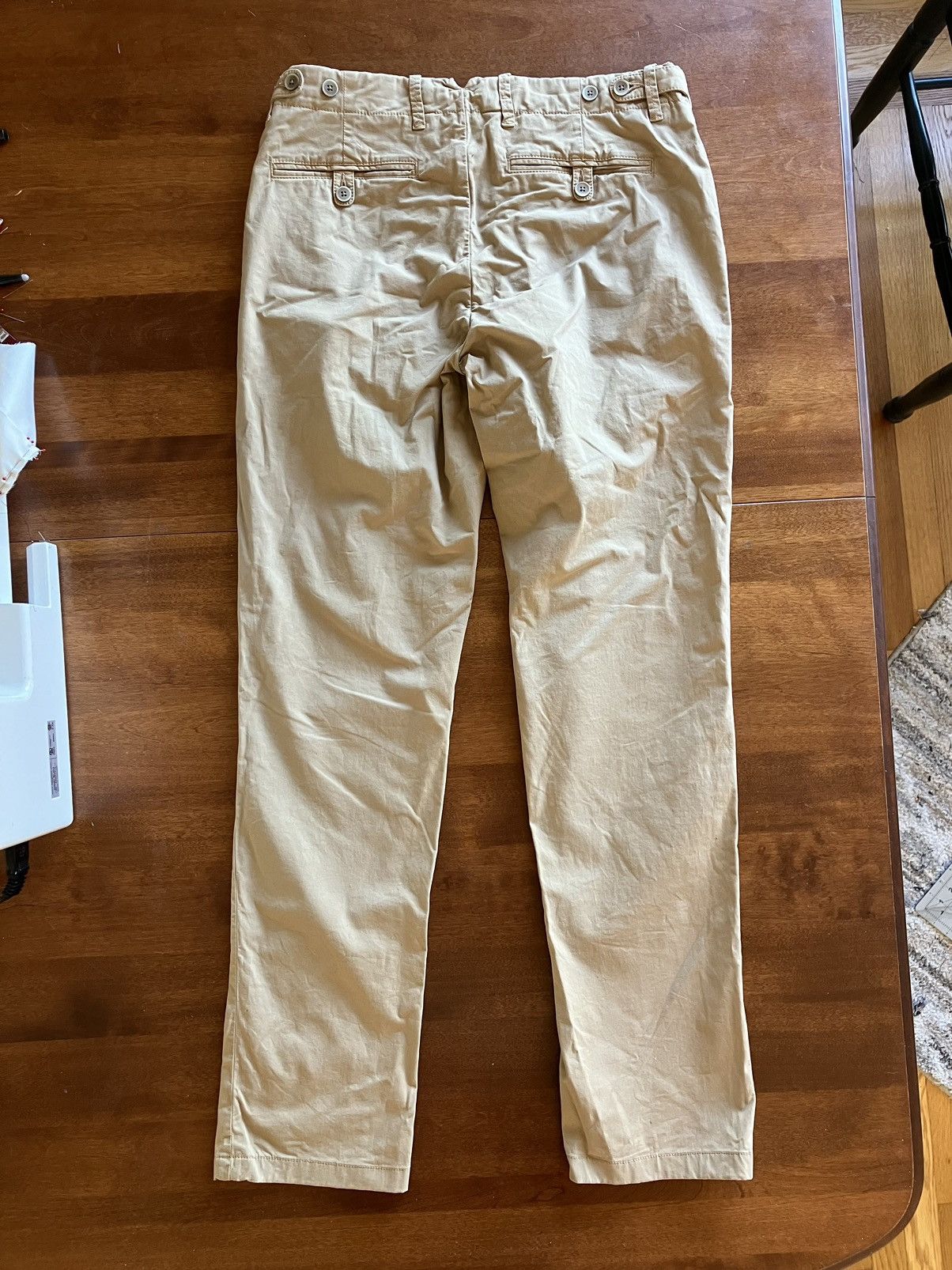 Corneliani Corneliani Cotton Khaki Pants Size US 32 / EU 48 - 2 Thumbnail