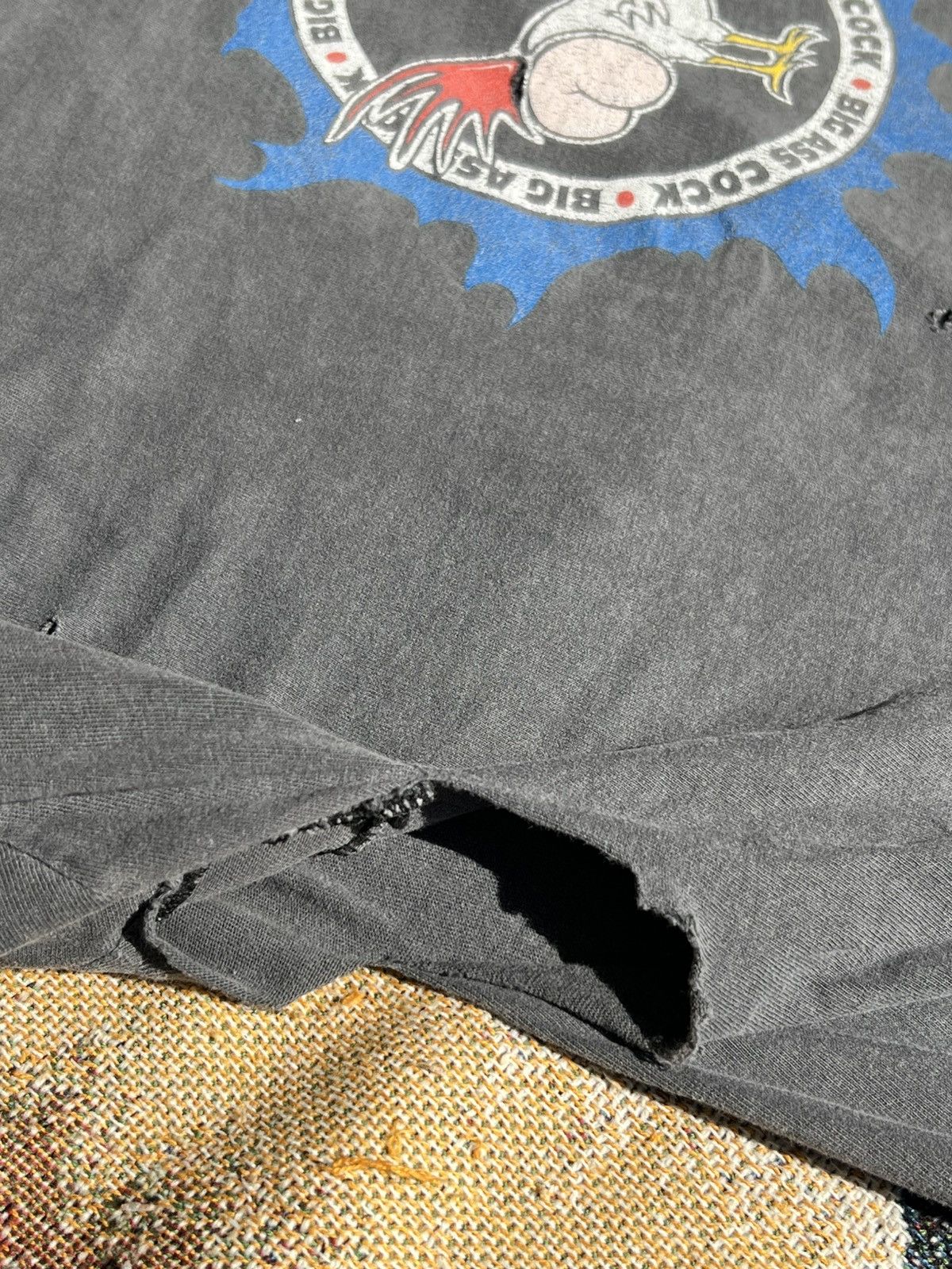 Vintage Vintage Porn Site Tee SUPER RARE PIECE Size US XL / EU 56 / 4 - 3 Thumbnail