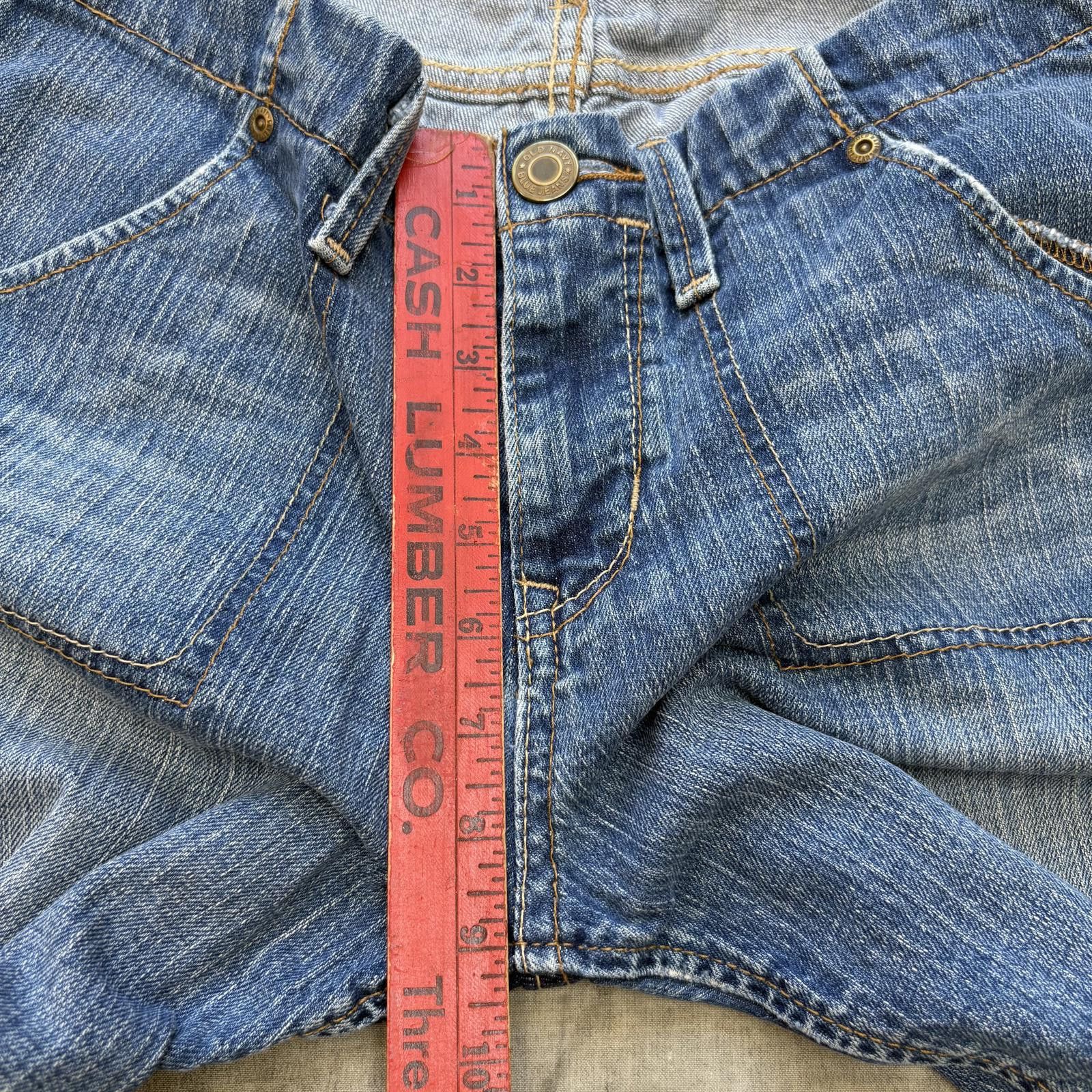 Old Navy Vintage Y2K Old Navy Low Waist Denim Grunge Jorts Shorts Size 34" / US 12 / IT 48 - 6 Thumbnail