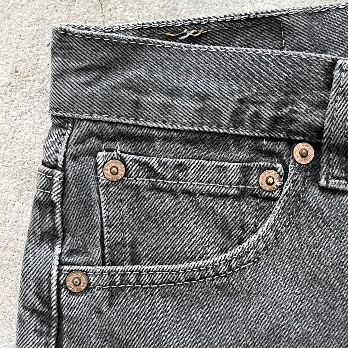 Levi's Vintage Clothing 90s Levi’s 501 Fade Black Sonic Lab Rebuild Slim Jeans Size US 30 / EU 46 - 8 Thumbnail