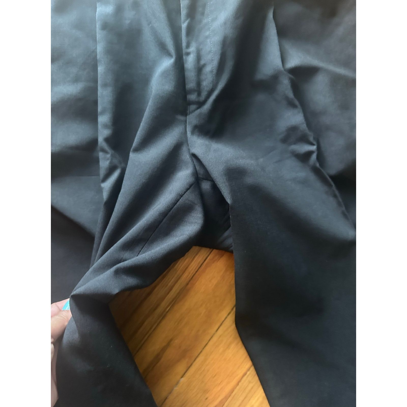 Lauren Ralph Lauren Lauren Ralph Lauren Black Wool Comfort Fit Pants – 36x32 Size US 36 / EU 52 - 5 Thumbnail