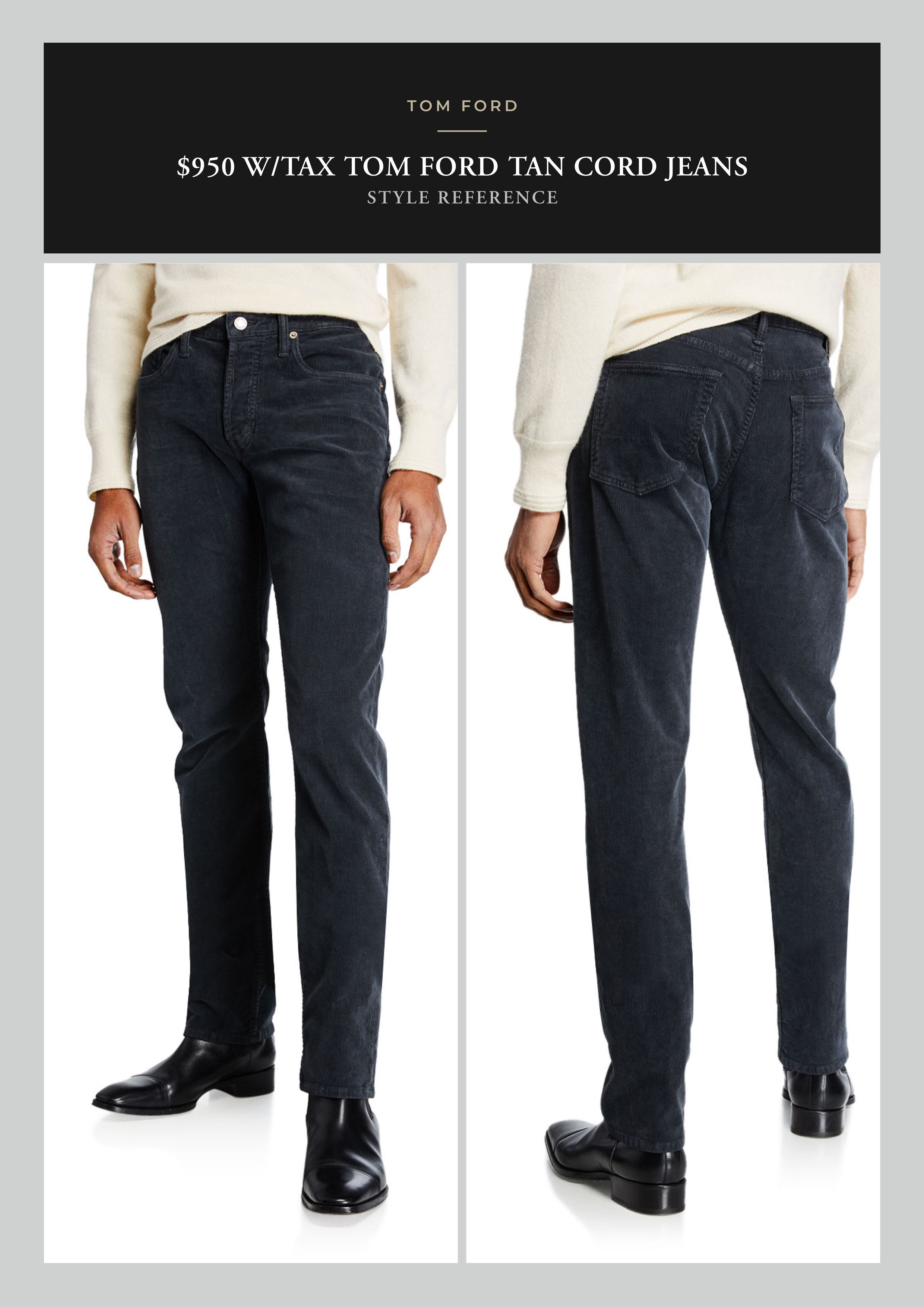 Tom Ford Best Dressed $950 w/tax Corduroy Jeans w/stretch Size US 32 / EU 48 - 13 Thumbnail