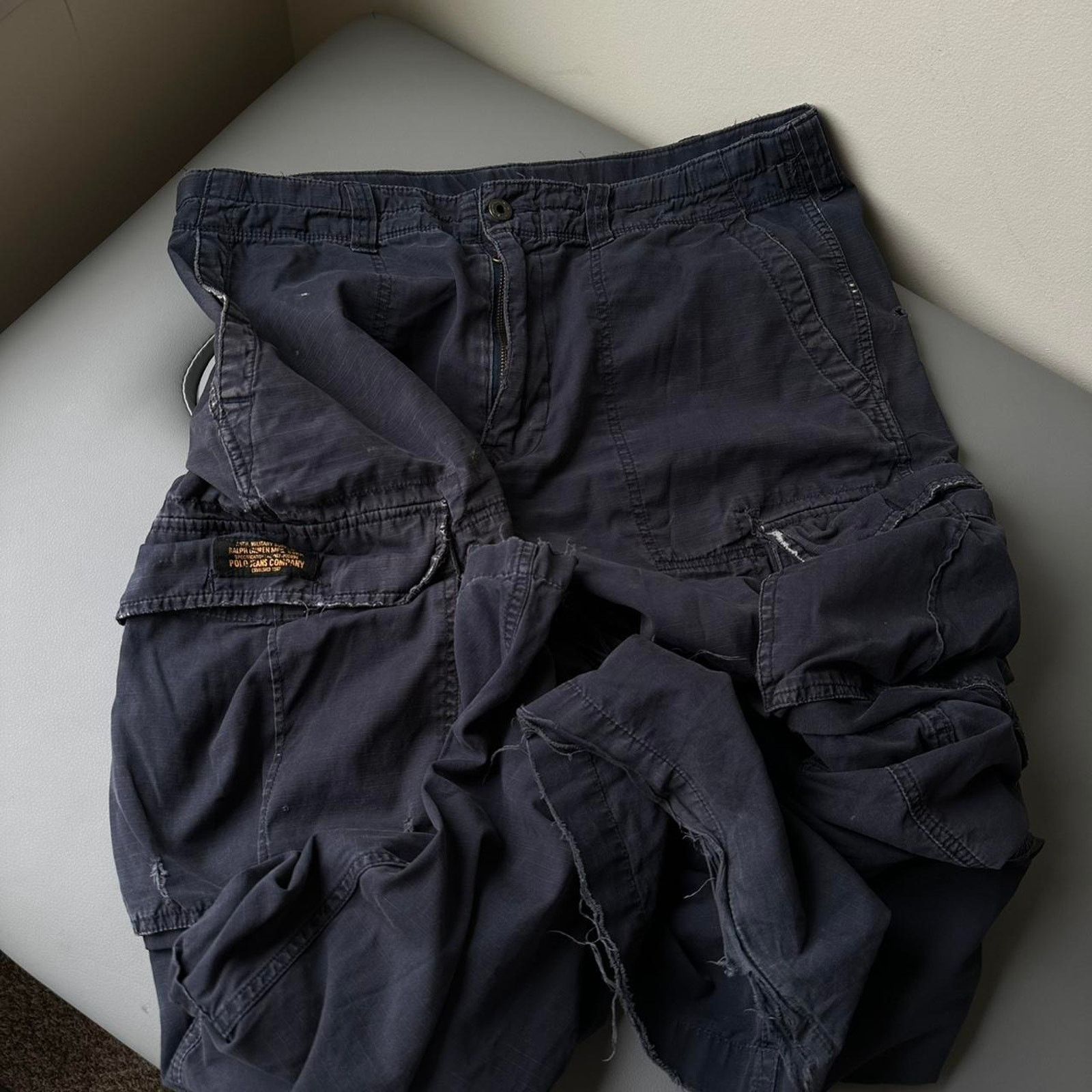 Polo Ralph Lauren Rare vintage 00s navy ralph lauren cargos Size US 36 / EU 52 - 7 Thumbnail